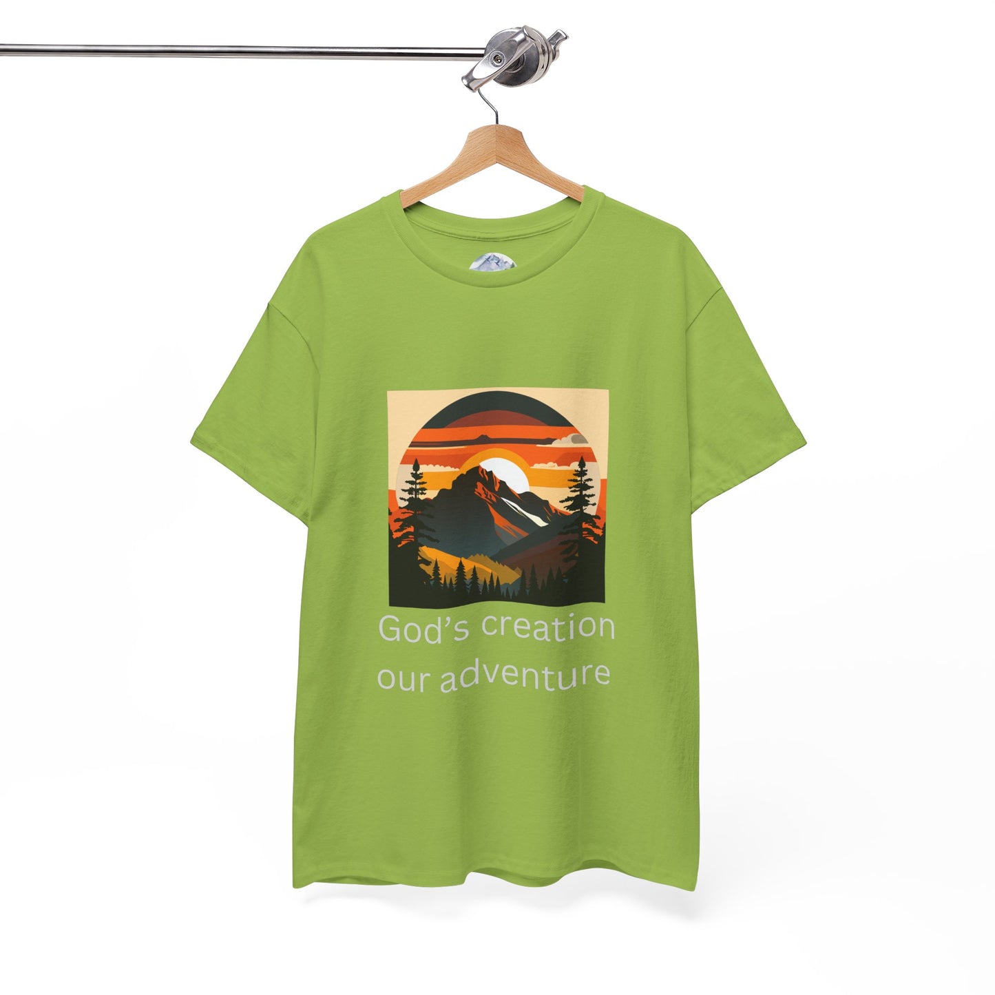 Mountain Sunset Unisex Tee - God's Creation Our Adventure