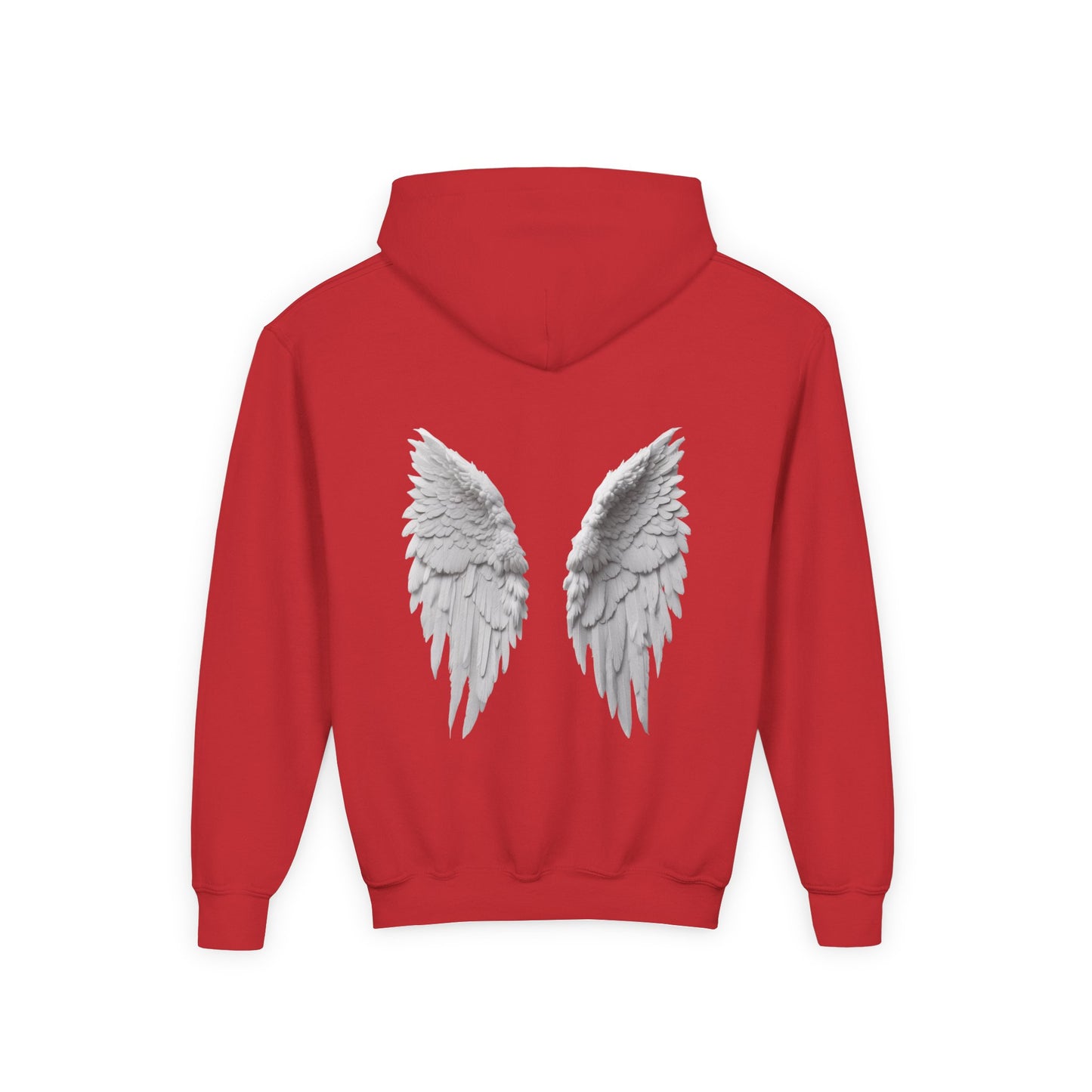 Inspirational Youth Hoodie - God Has Big Plans Design with Wings