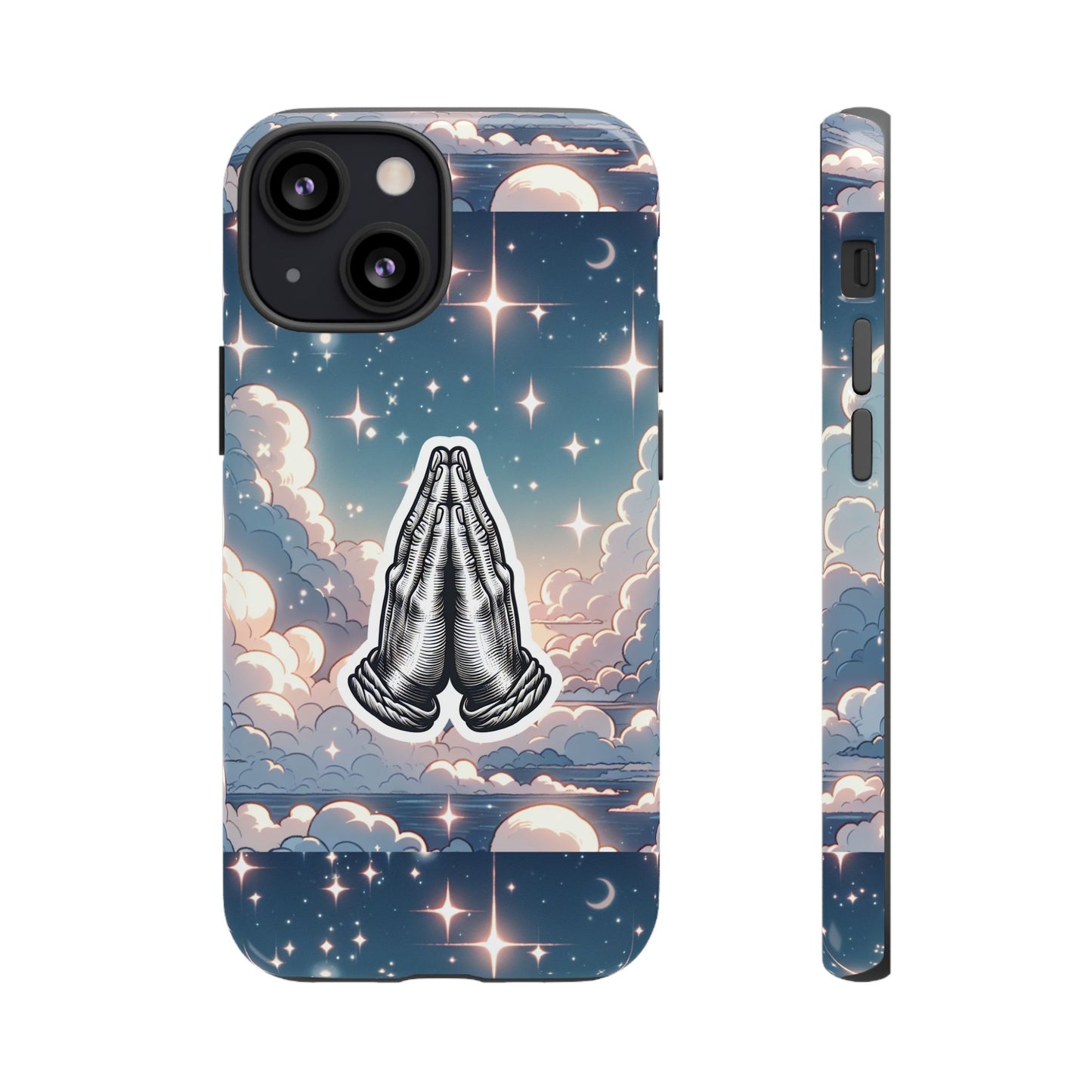Tough Cases Praying Hands iPhone Case