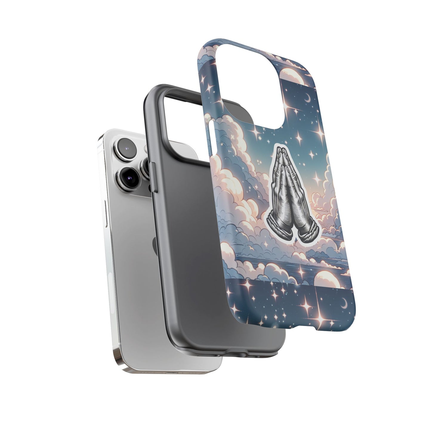 Tough Cases Praying Hands iPhone Case