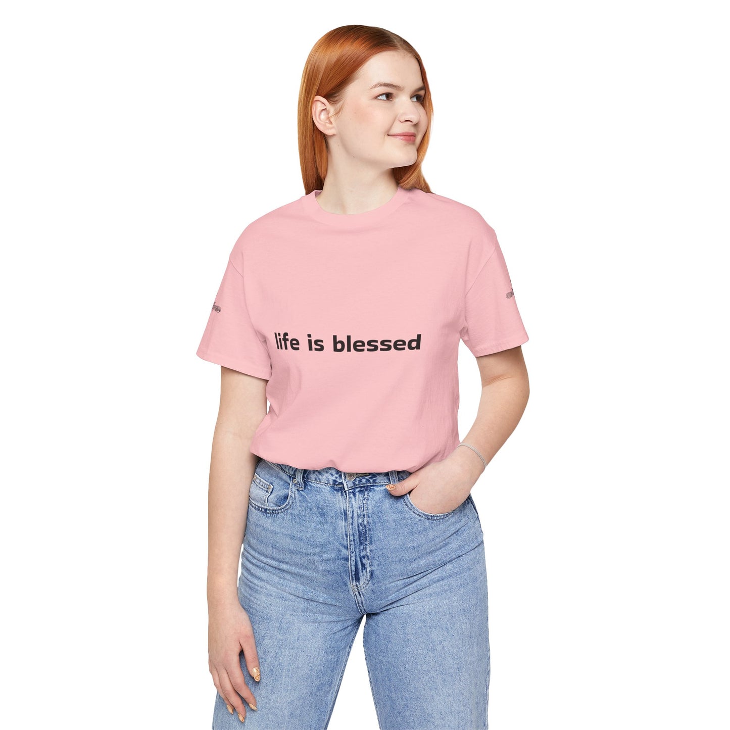 Life is Blessed Angel Wings Unisex T-Shirt