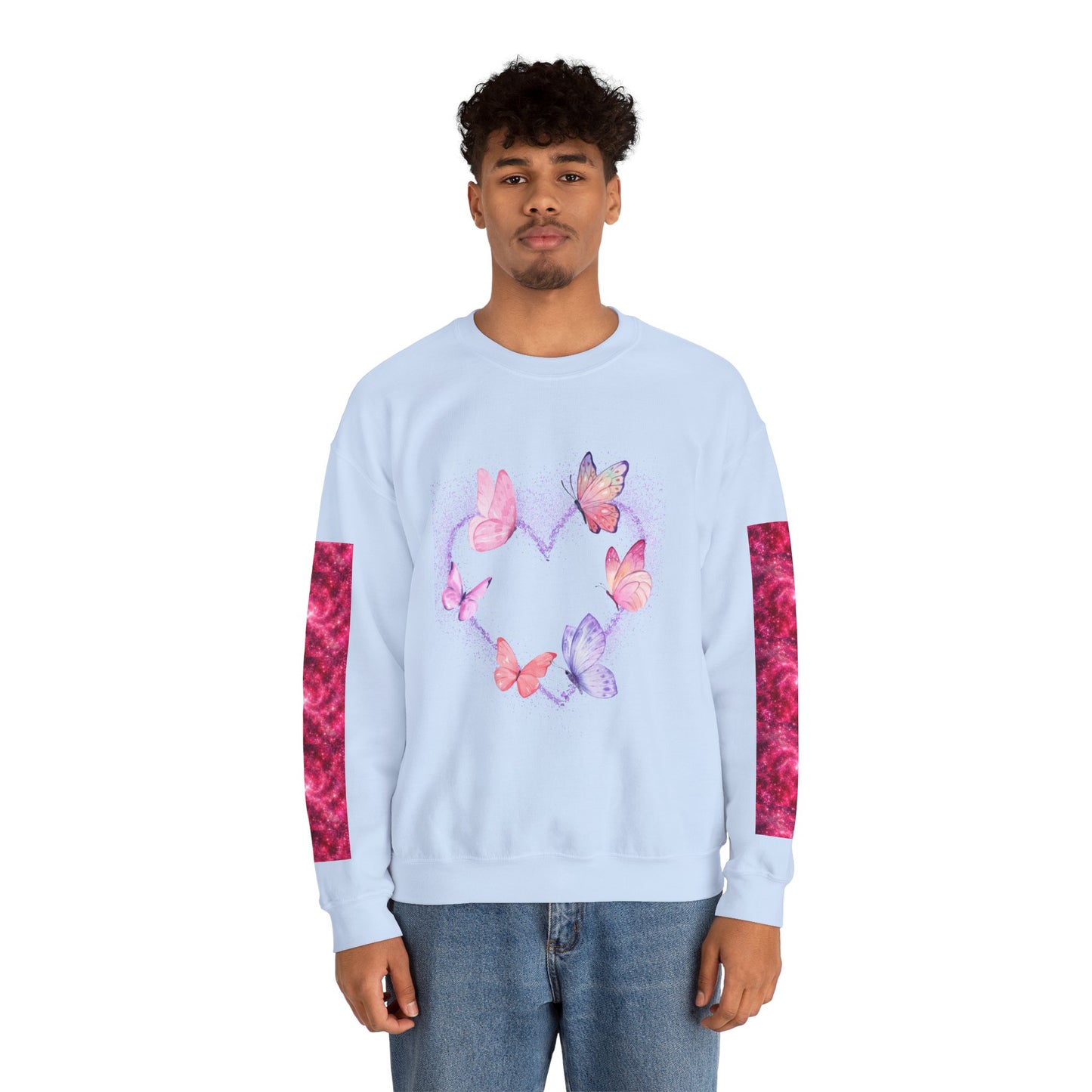 Butterfly Heart Sweatshirt - Valentine's Day Design