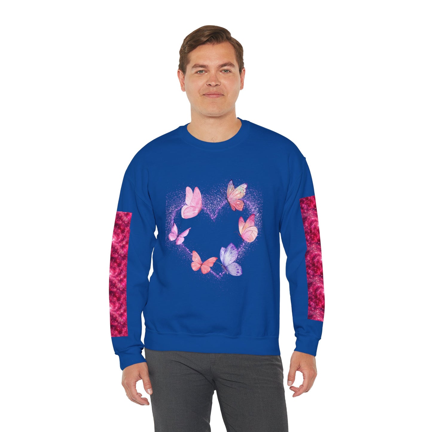 Butterfly Heart Sweatshirt - Valentine's Day Design