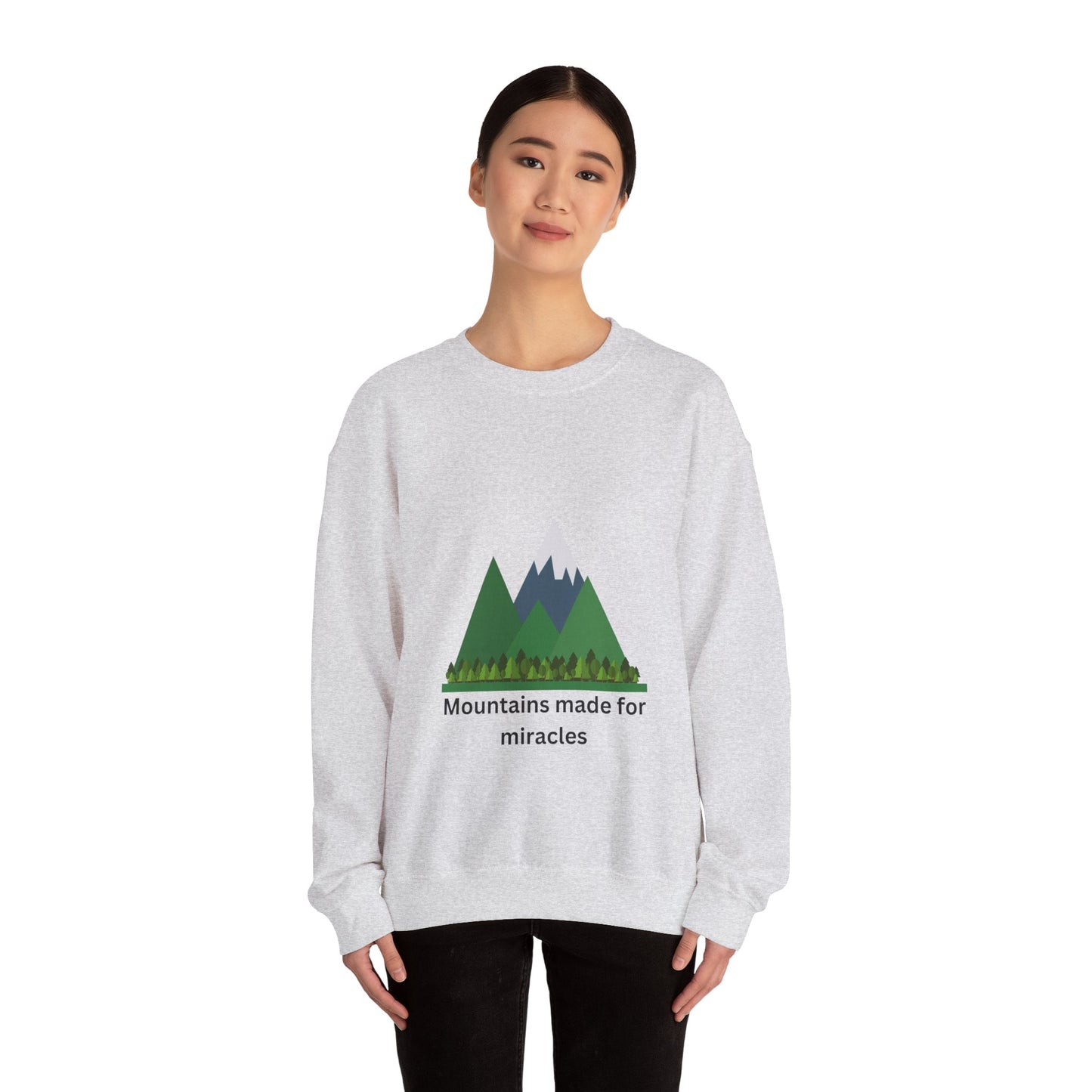 Mountains Made for Miracles Unisex Sweatshirt