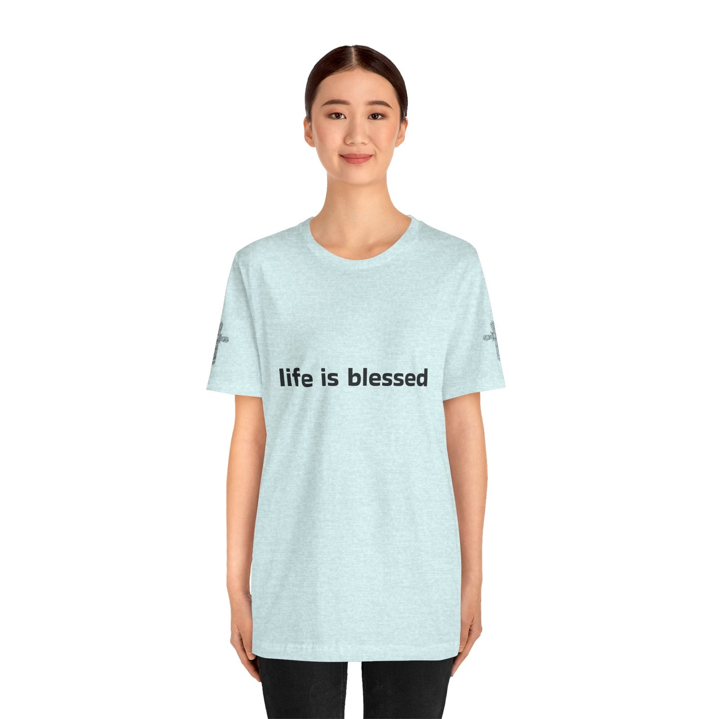 Life is Blessed Angel Wings Unisex T-Shirt