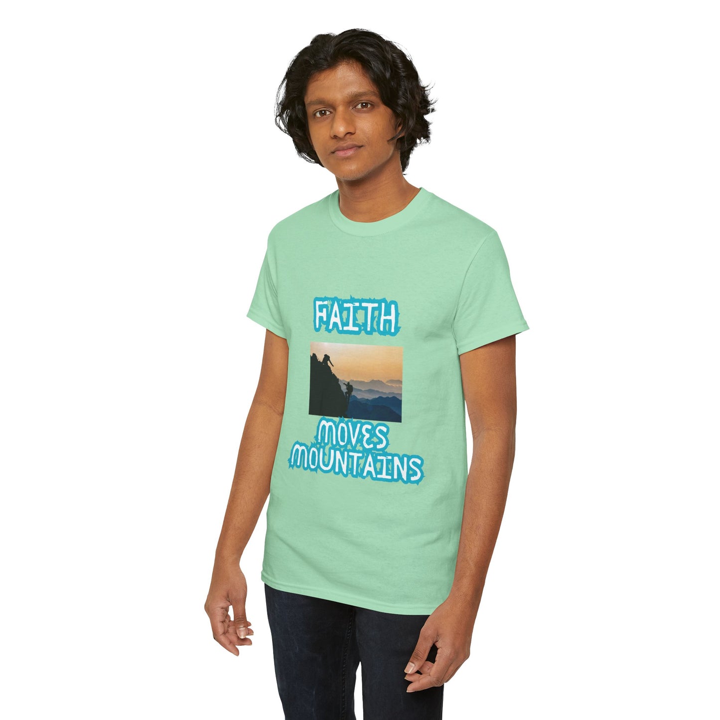 Faith Moves Mountains Tee