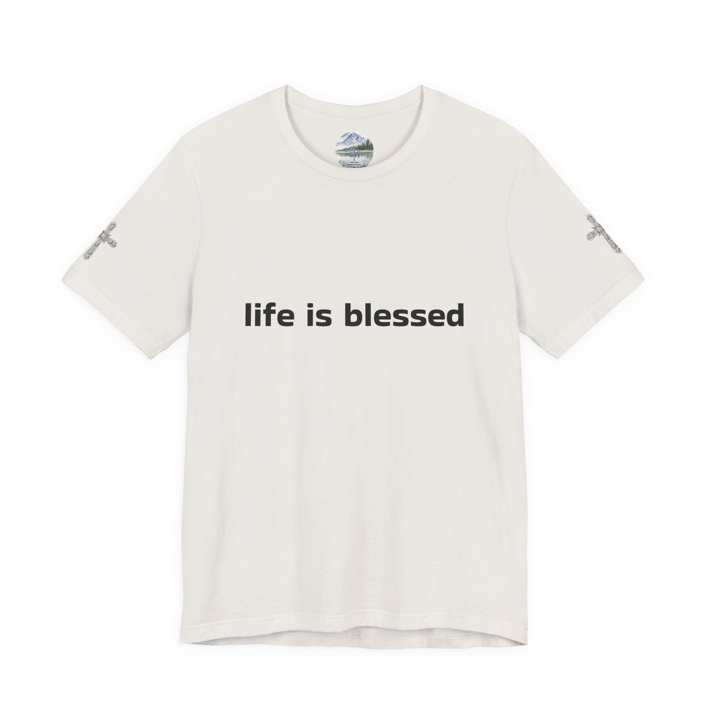 Life is Blessed Angel Wings Unisex T-Shirt