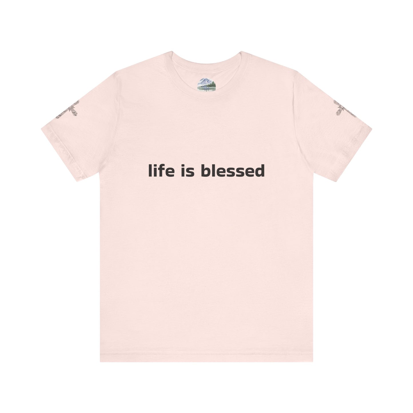 Life is Blessed Angel Wings Unisex T-Shirt