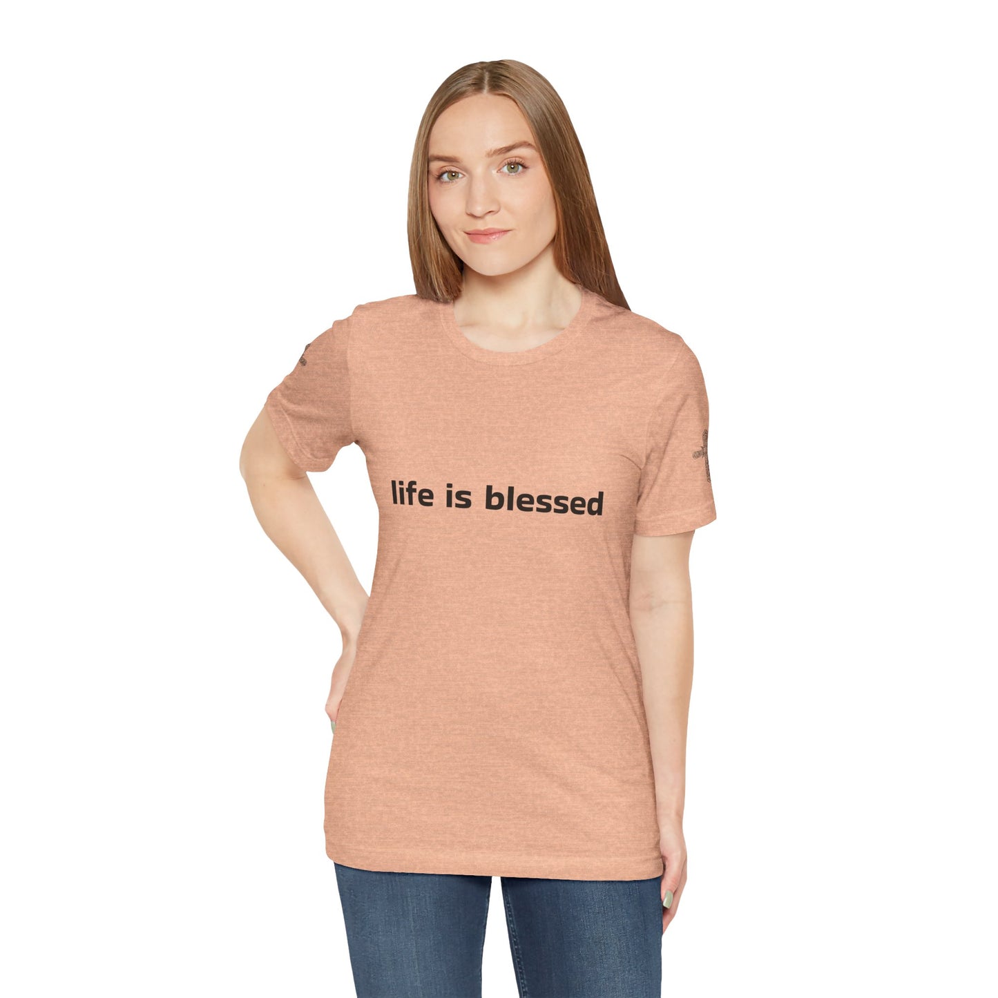Life is Blessed Angel Wings Unisex T-Shirt
