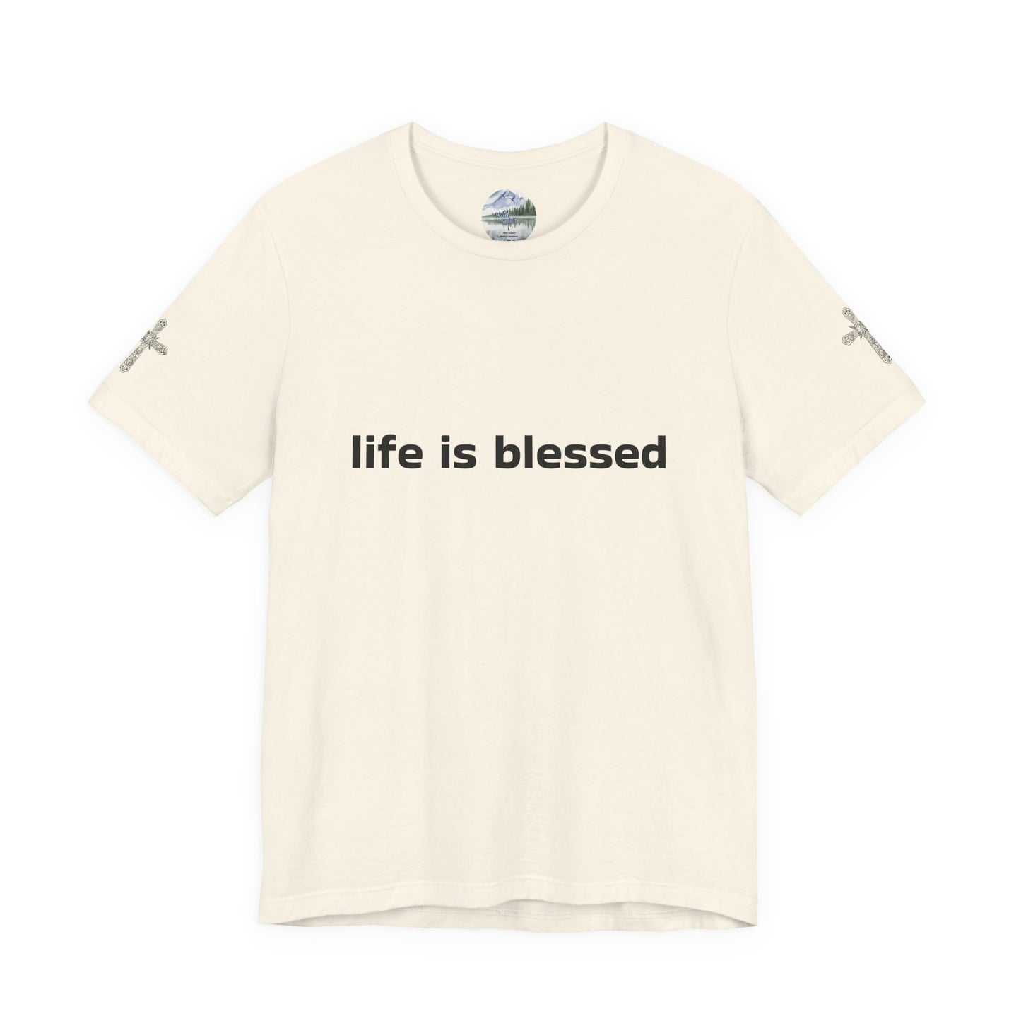 Life is Blessed Angel Wings Unisex T-Shirt