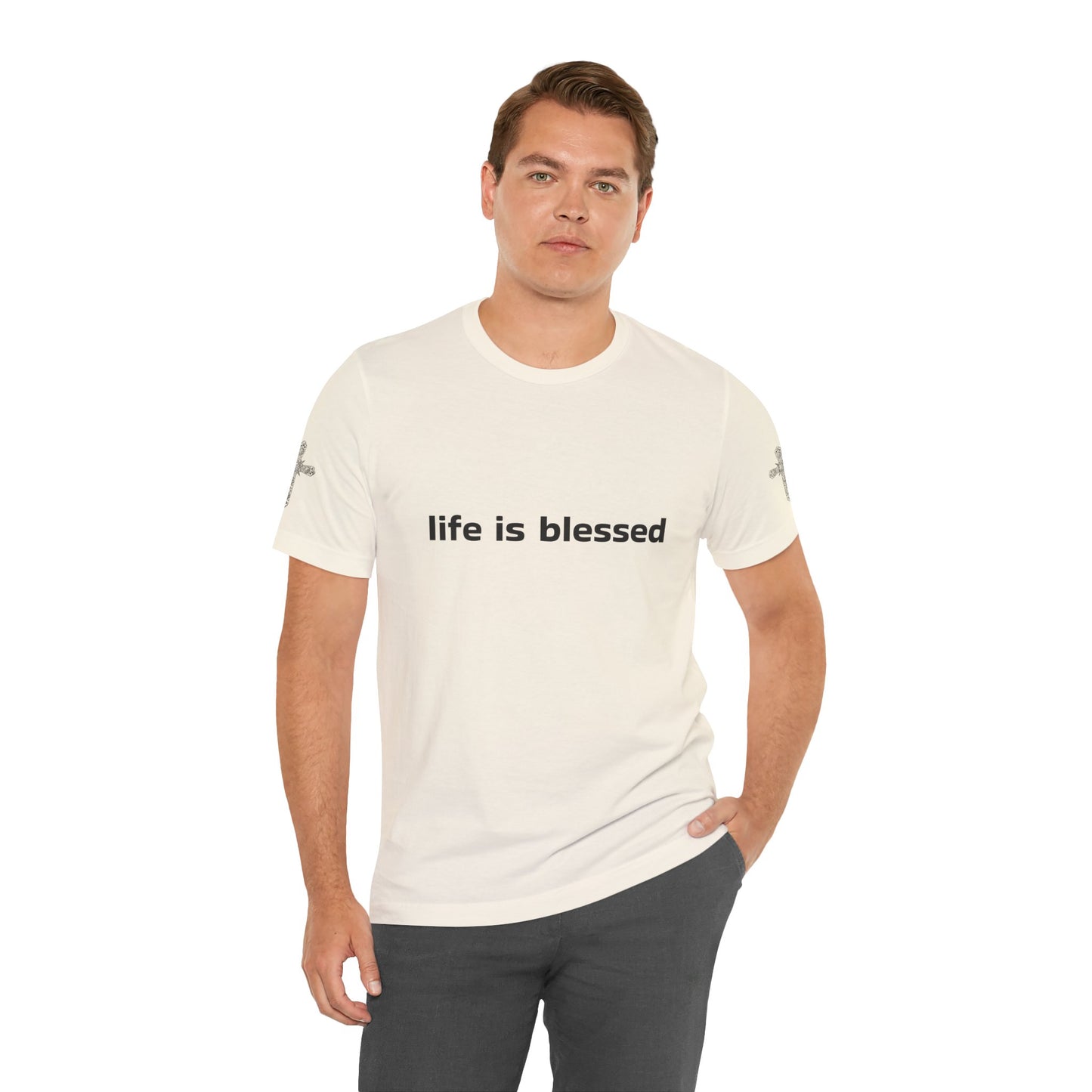 Life is Blessed Angel Wings Unisex T-Shirt