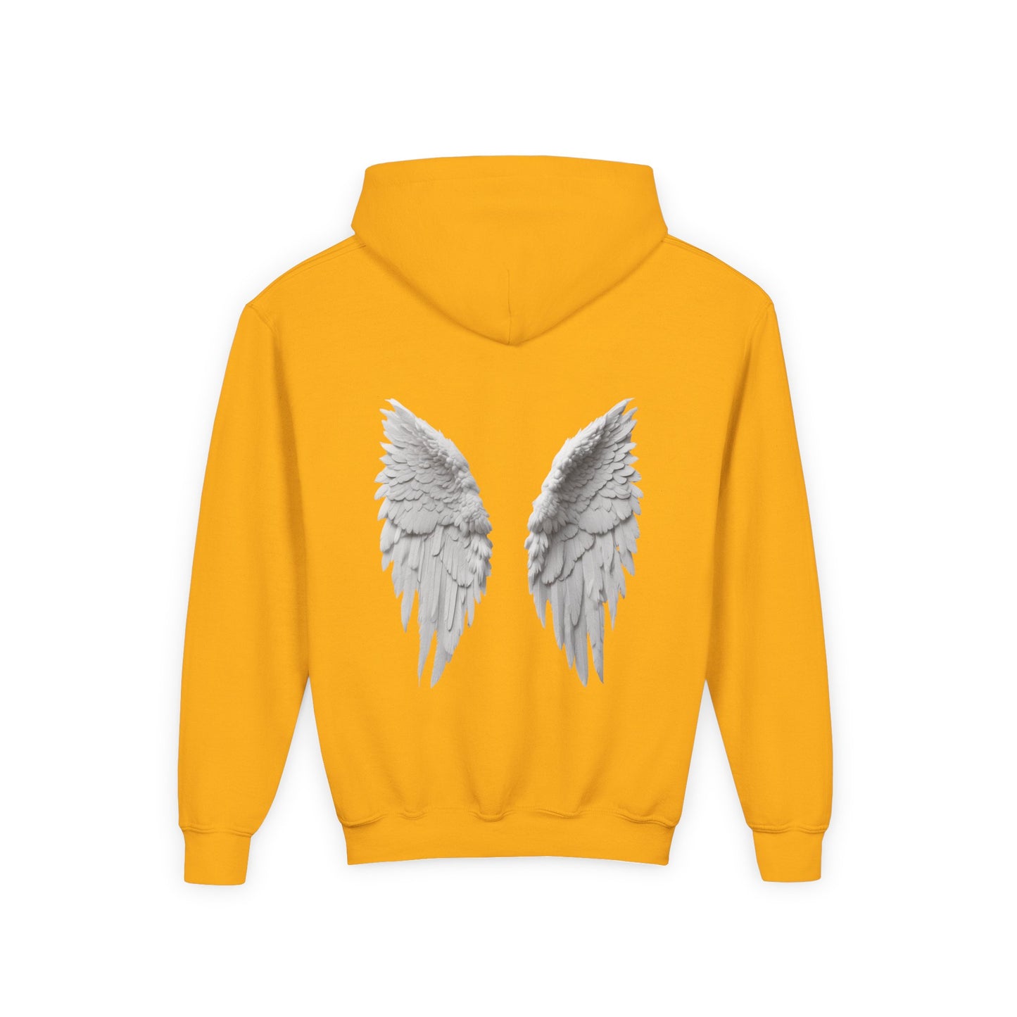 Inspirational Youth Hoodie - God Has Big Plans Design with Wings