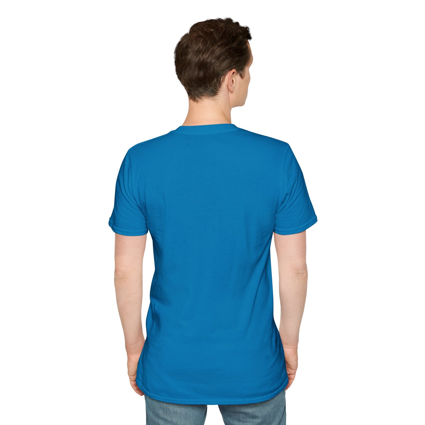 Floral Pattern Unisex Softstyle T-Shirt - Vibrant Spring Design