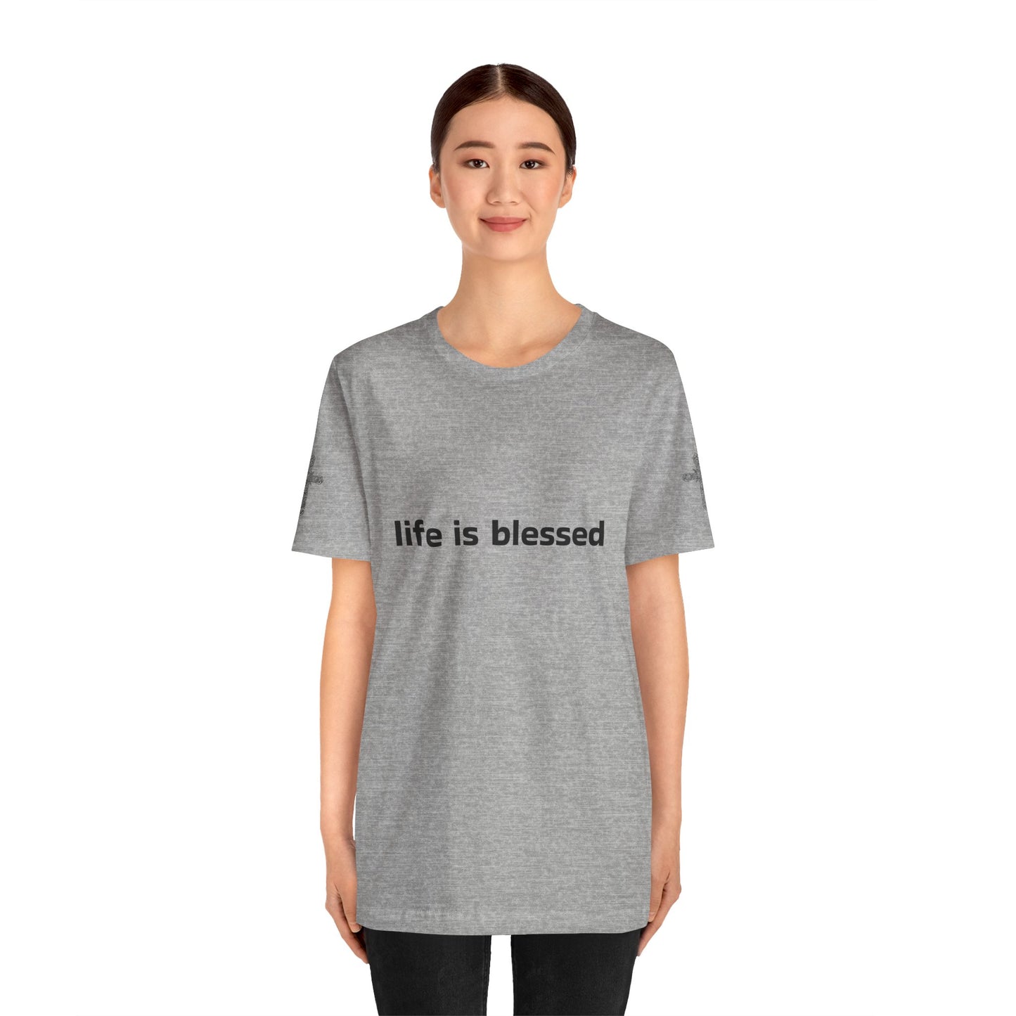 Life is Blessed Angel Wings Unisex T-Shirt