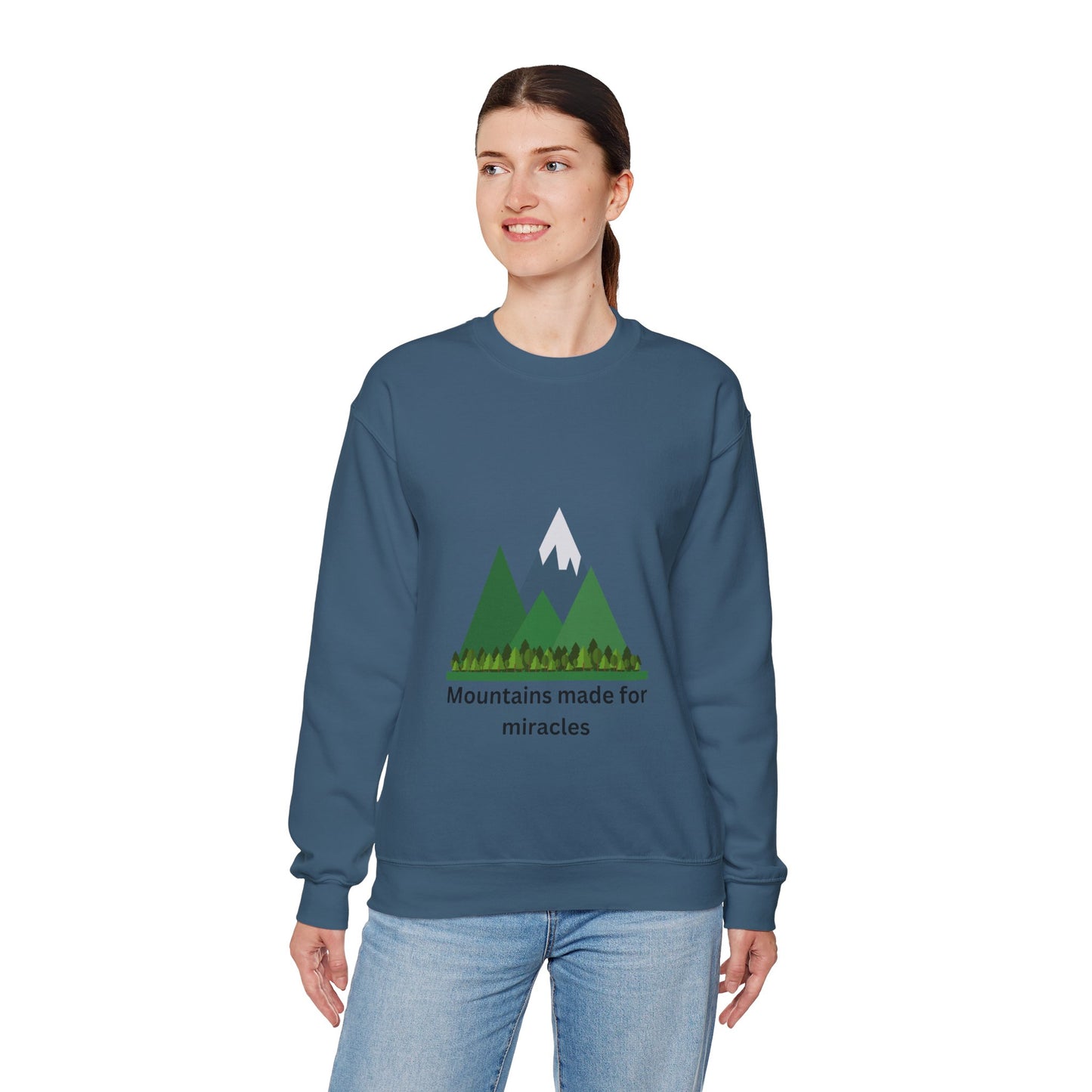 Mountains Made for Miracles Unisex Sweatshirt