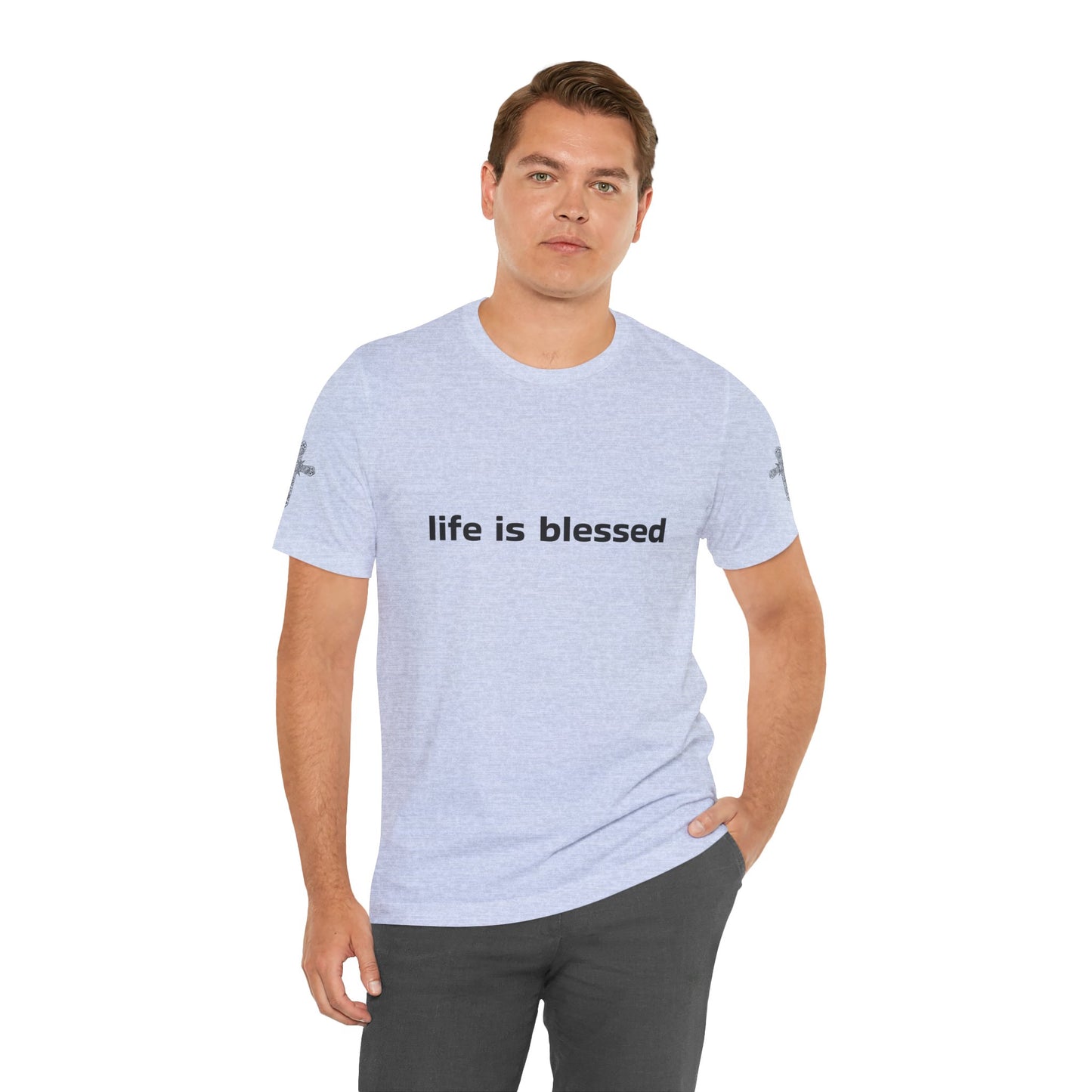 Life is Blessed Angel Wings Unisex T-Shirt