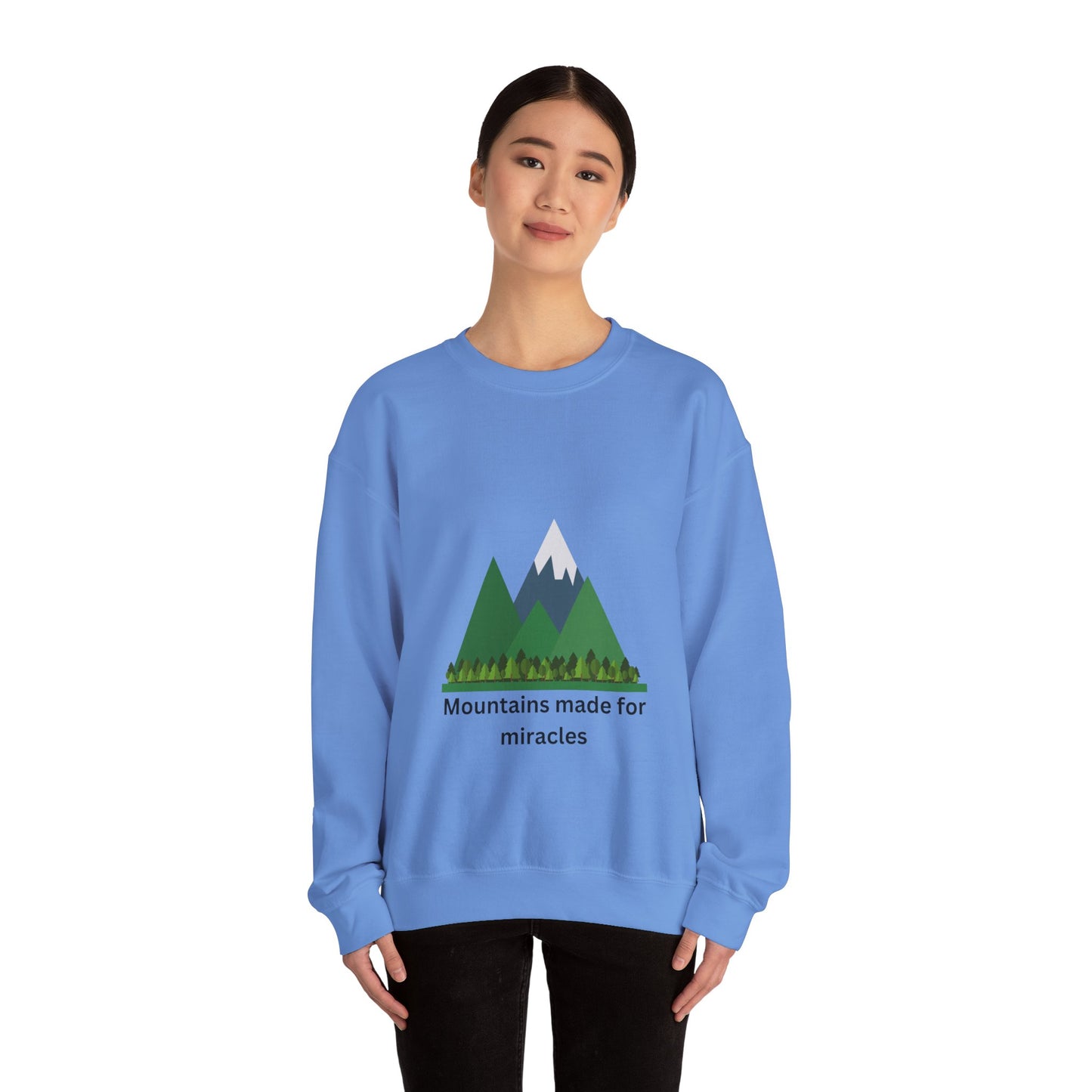 Mountains Made for Miracles Unisex Sweatshirt