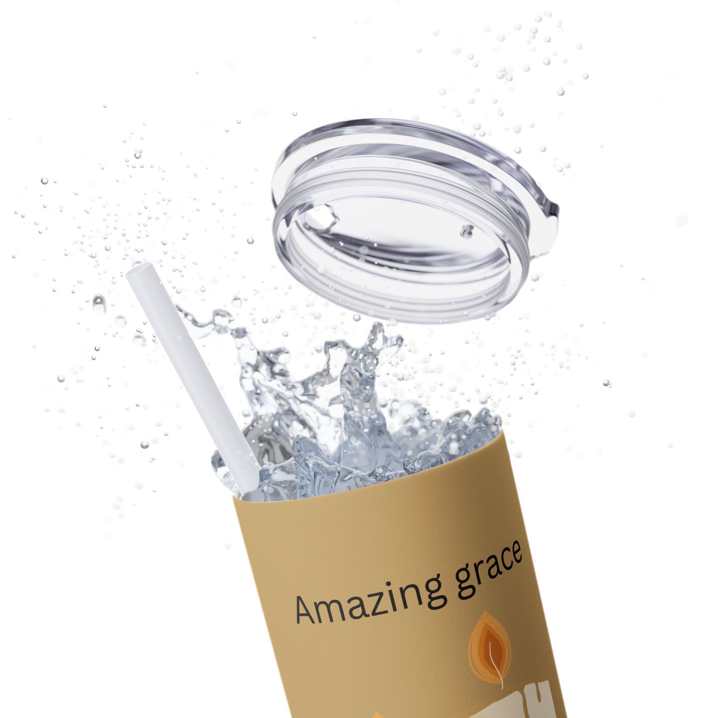 Faith-Inspired Skinny Tumbler