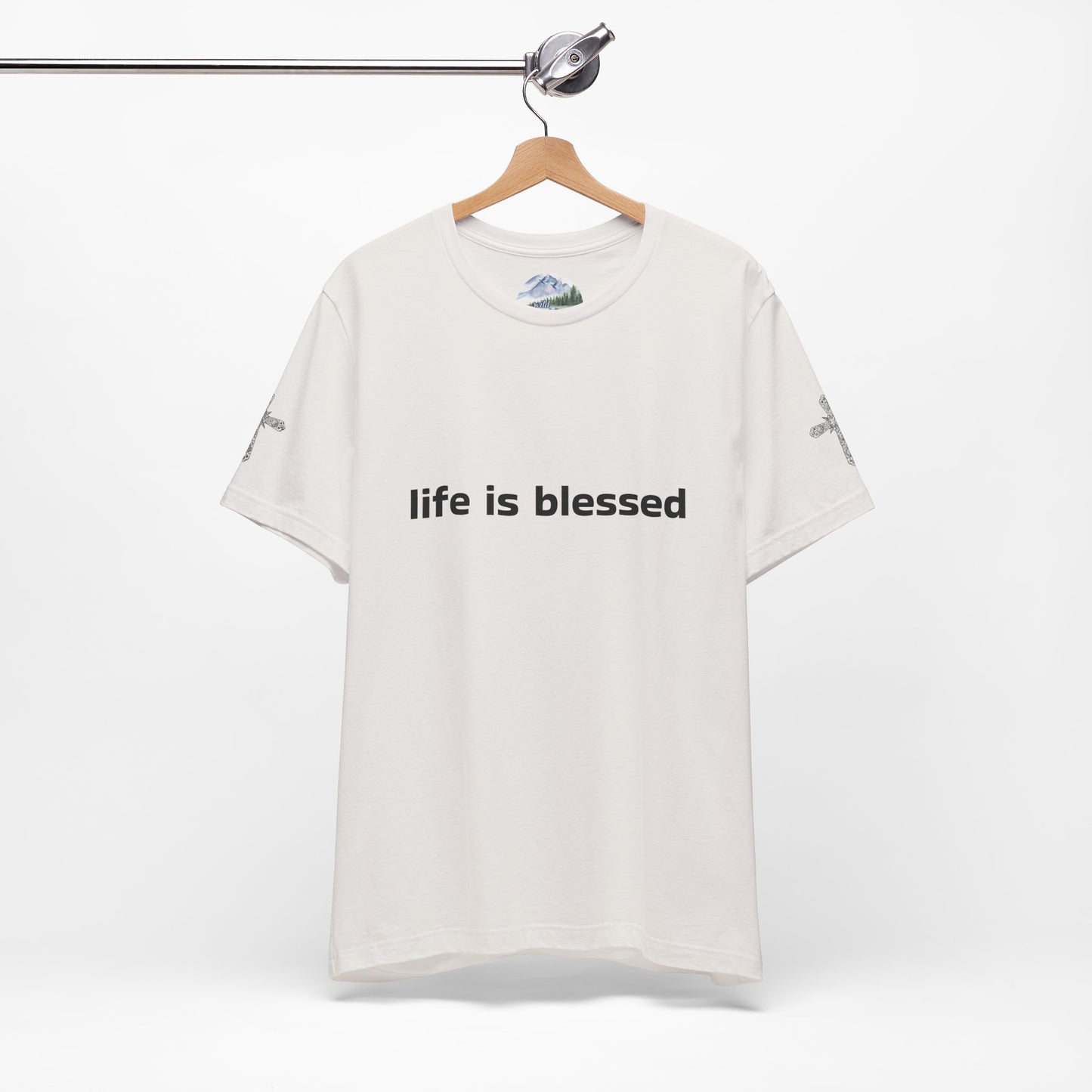 Life is Blessed Angel Wings Unisex T-Shirt