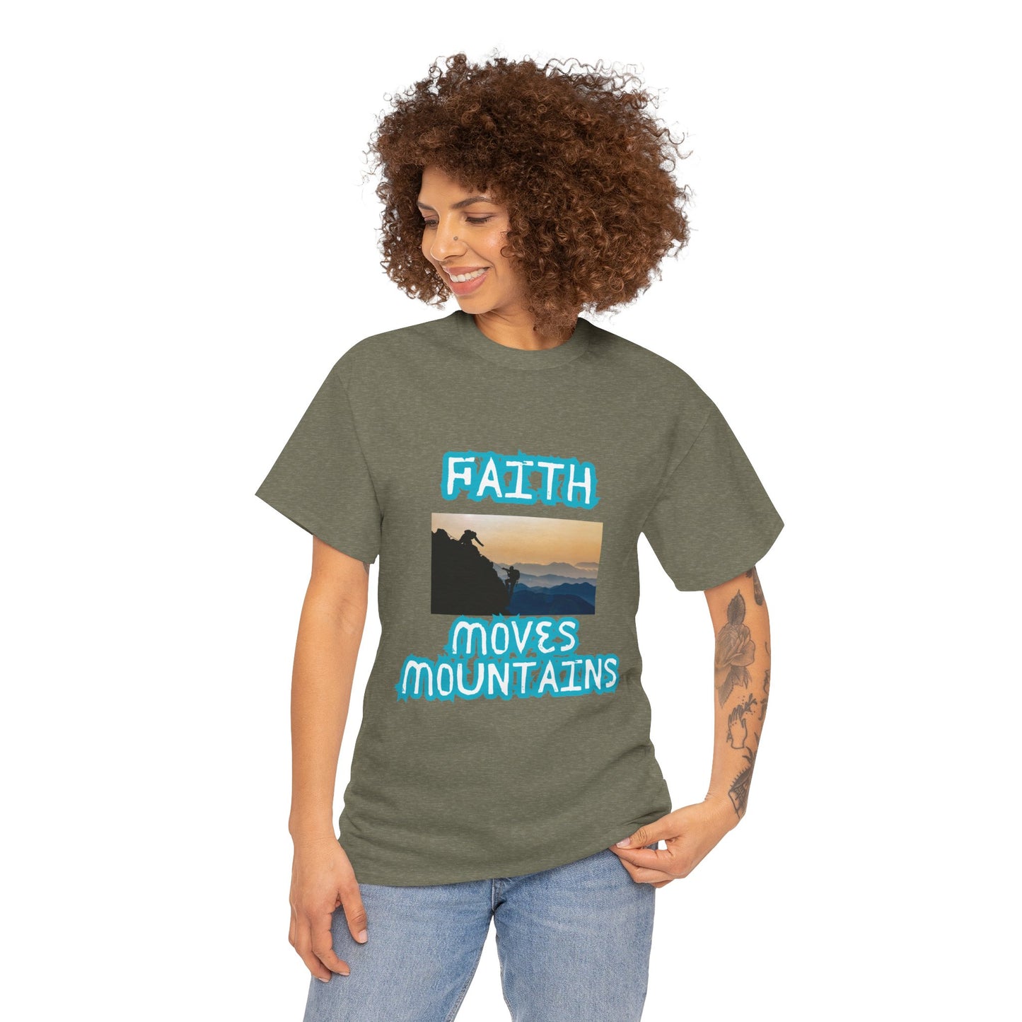 Faith Moves Mountains Tee