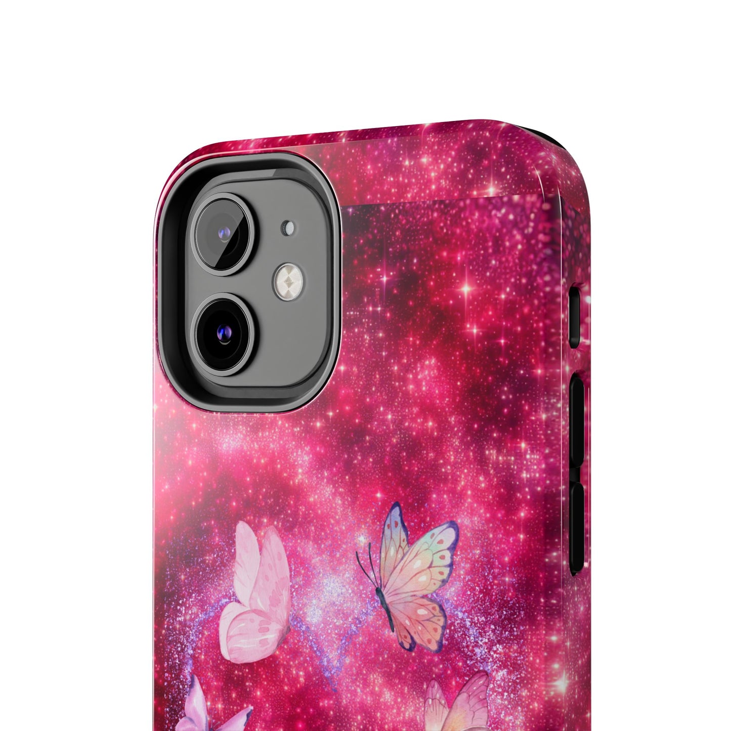 Butterfly Heart Tough Phone Cases - Vimentins Day Sparkly Design