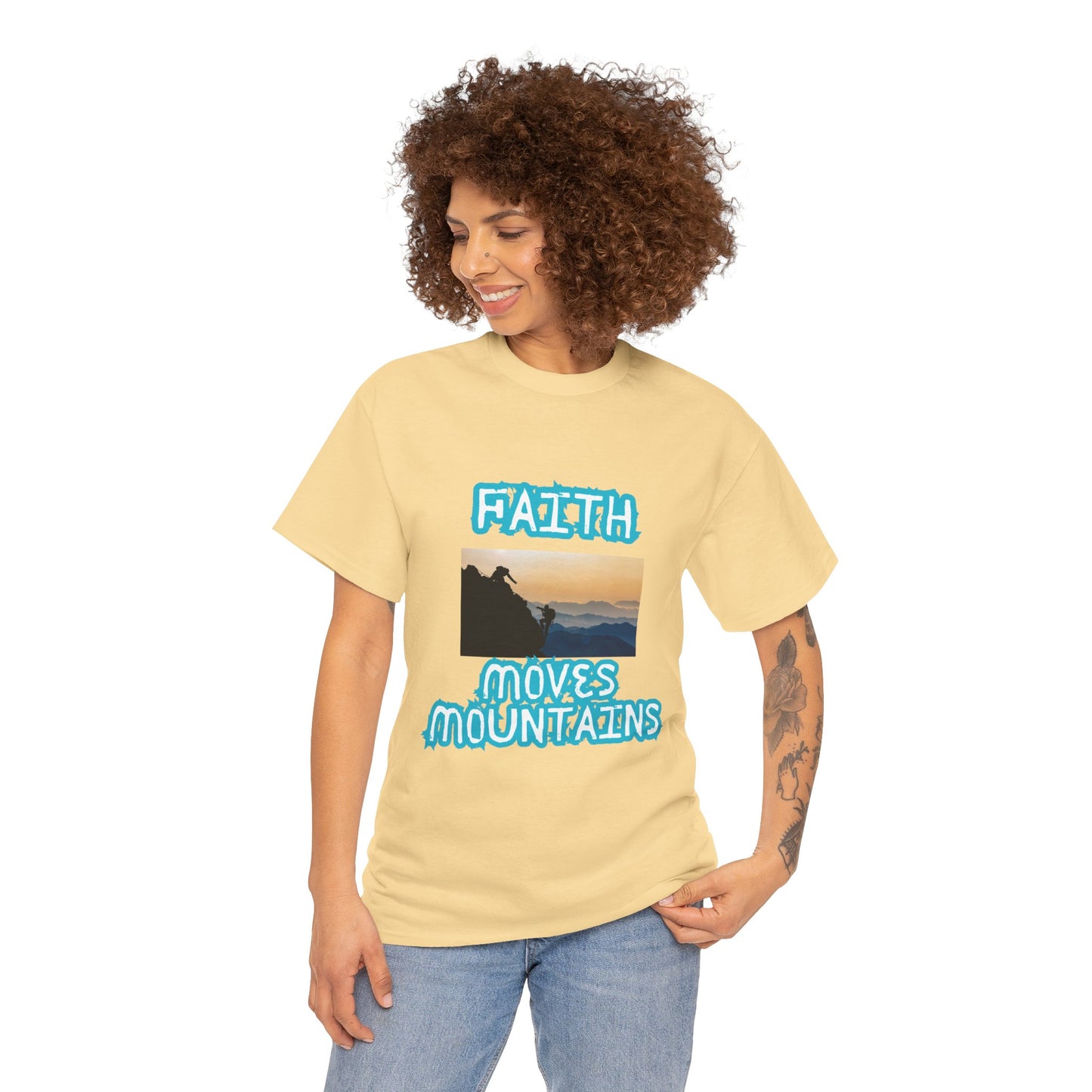 Faith Moves Mountains Tee