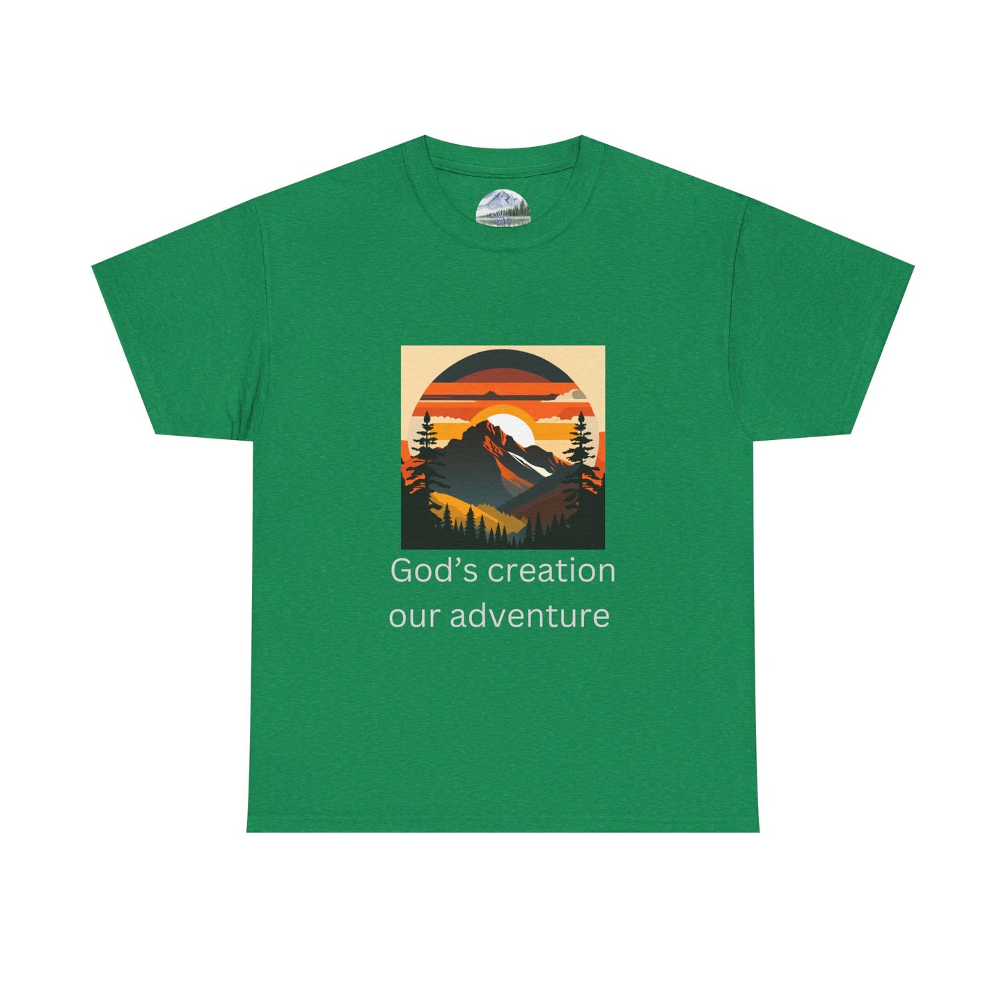 Mountain Sunset Unisex Tee - God's Creation Our Adventure