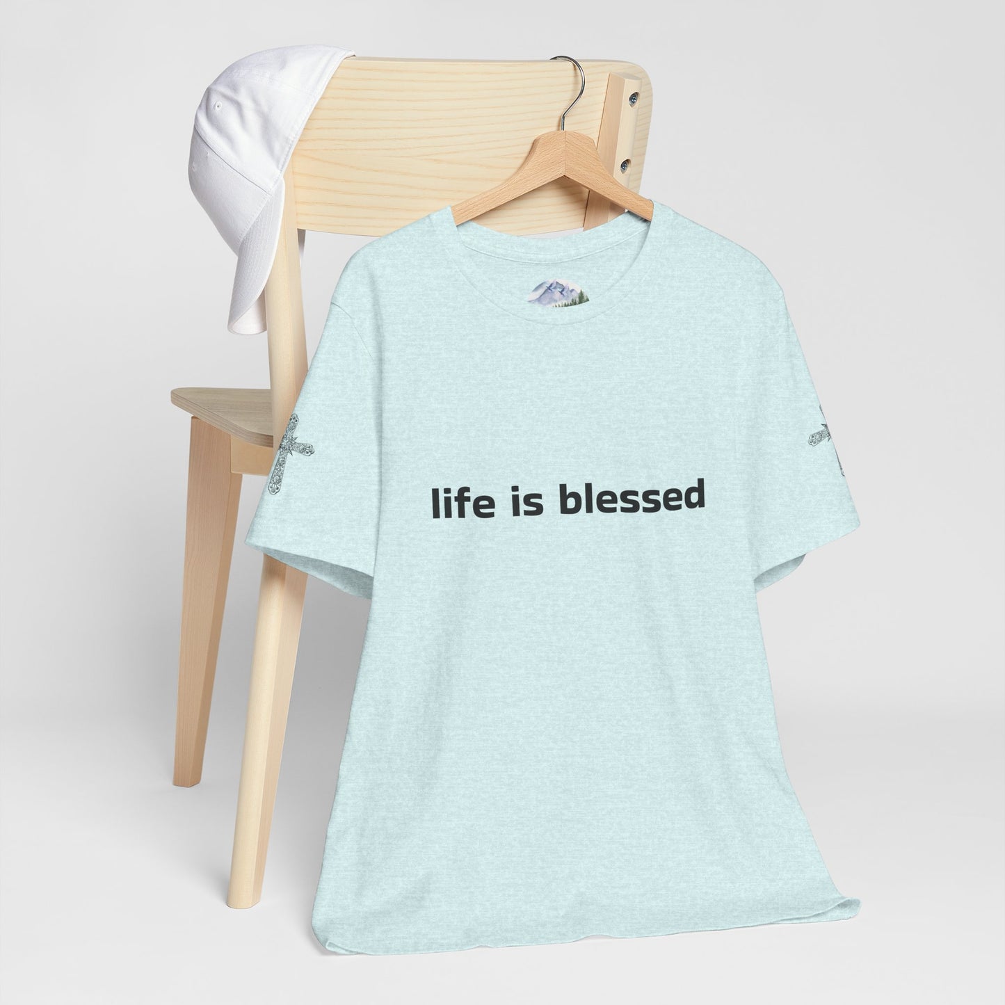 Life is Blessed Angel Wings Unisex T-Shirt
