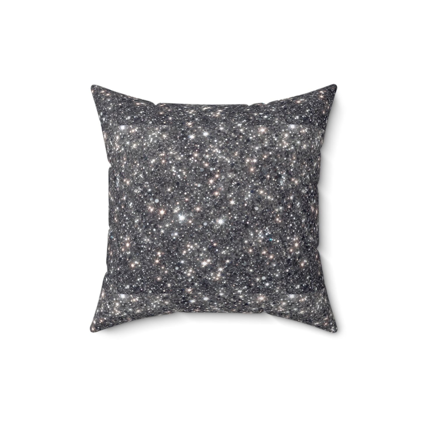 Cosmic Starry Night Square Pillow | Decorative Home Accent