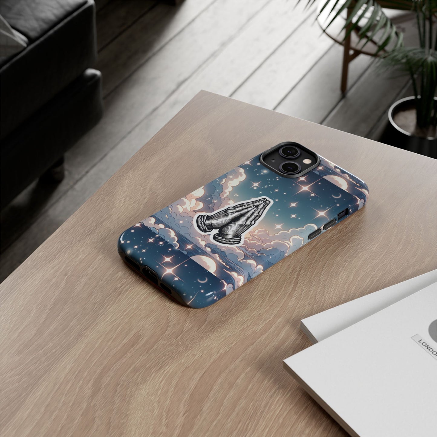Tough Cases Praying Hands iPhone Case