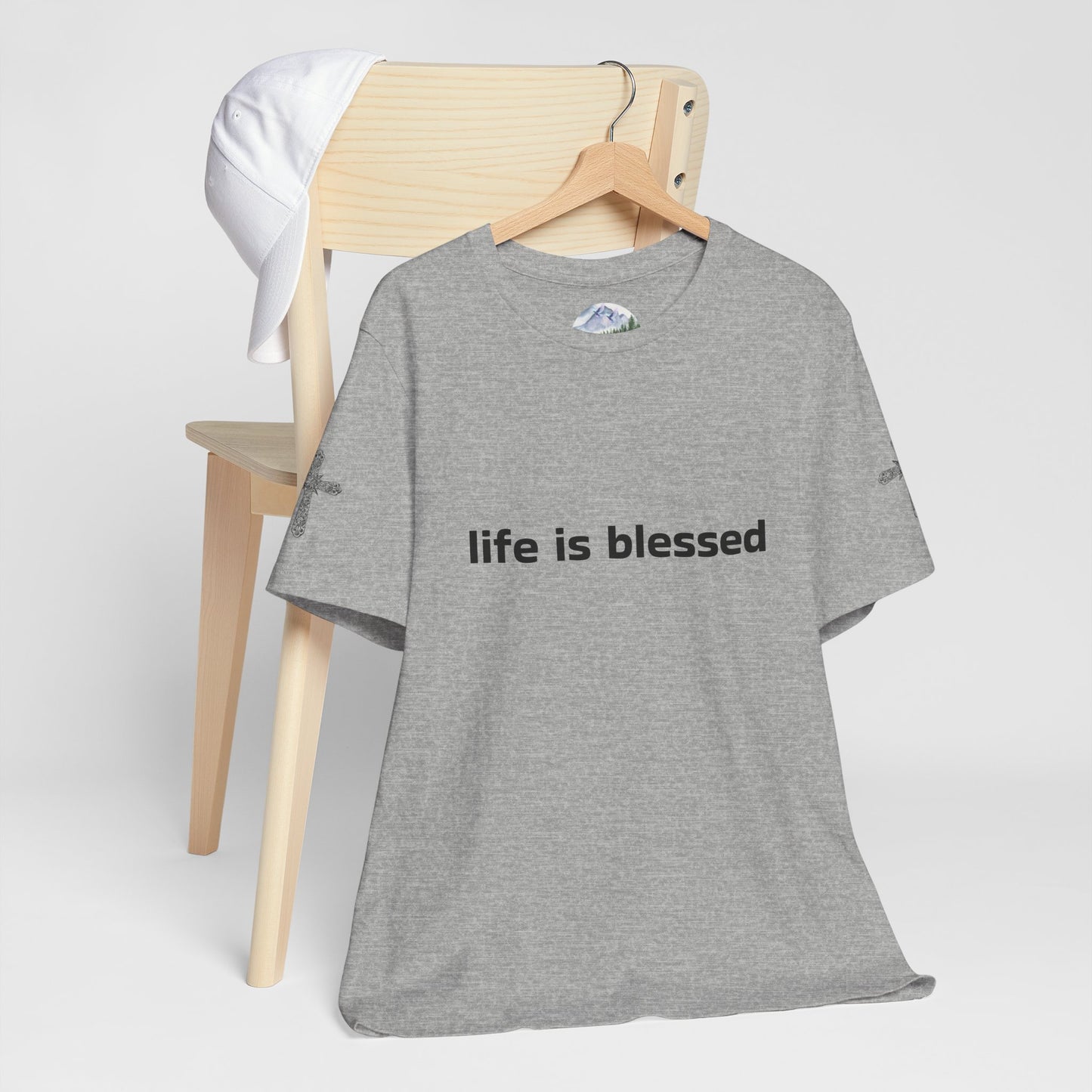 Life is Blessed Angel Wings Unisex T-Shirt