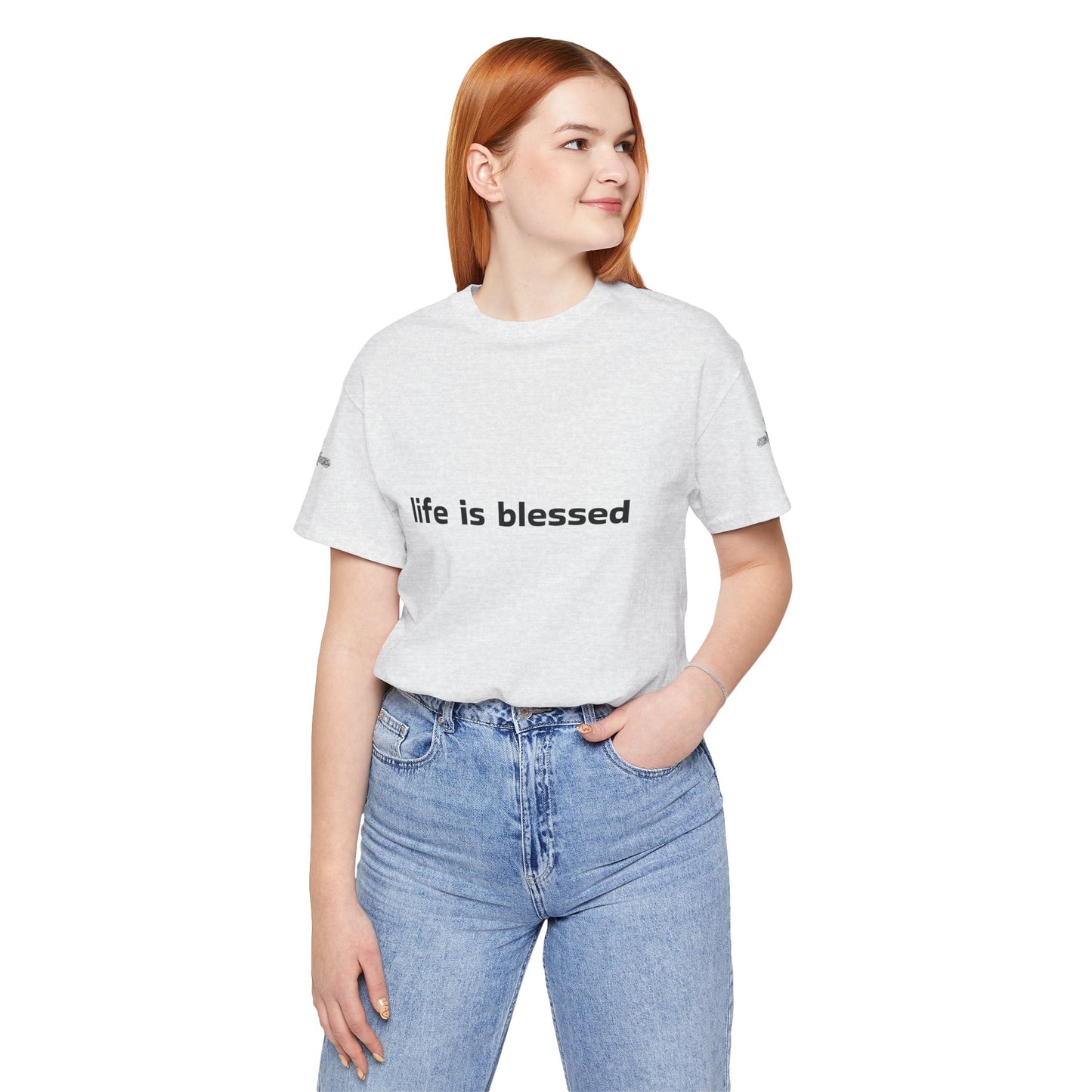 Life is Blessed Angel Wings Unisex T-Shirt
