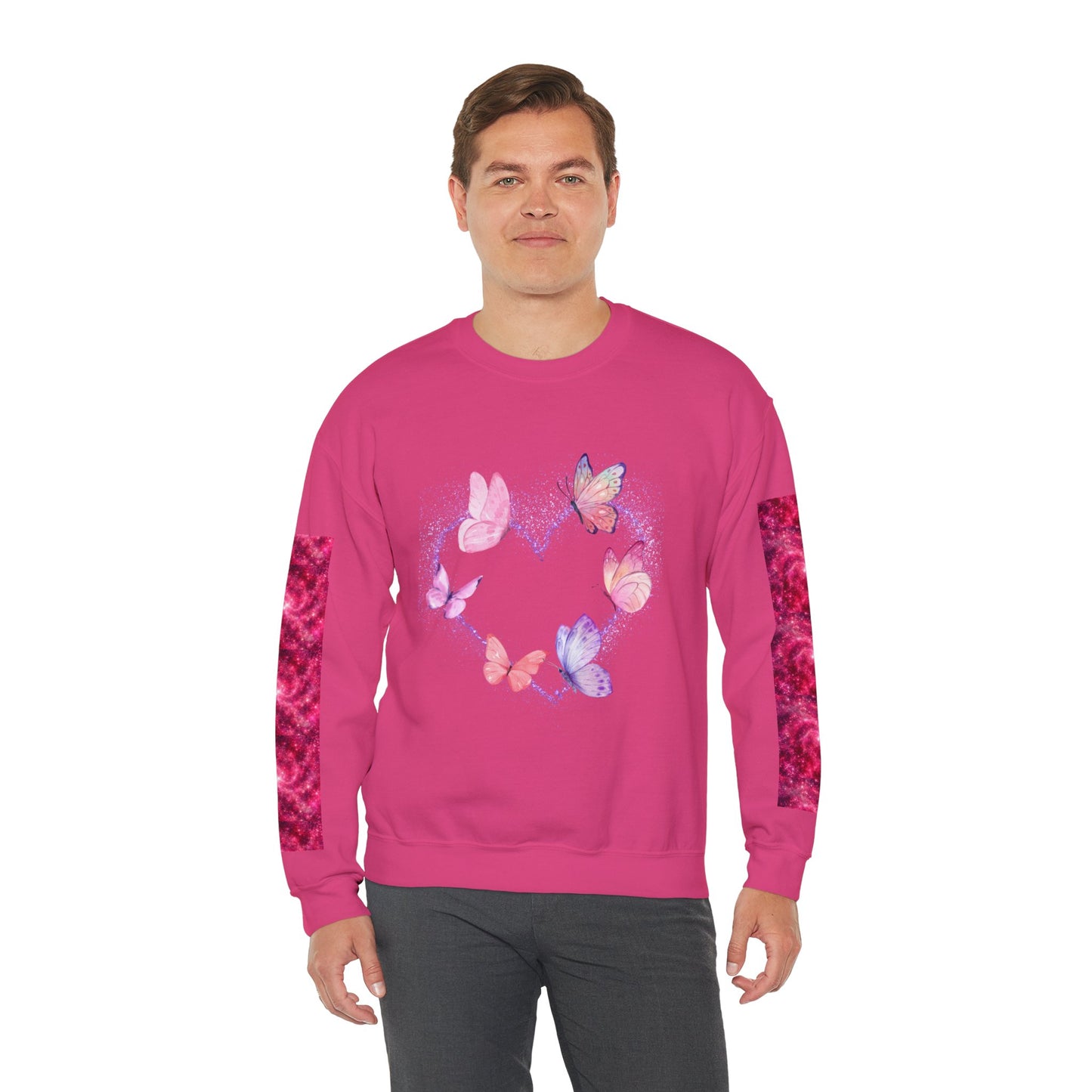 Butterfly Heart Sweatshirt - Valentine's Day Design