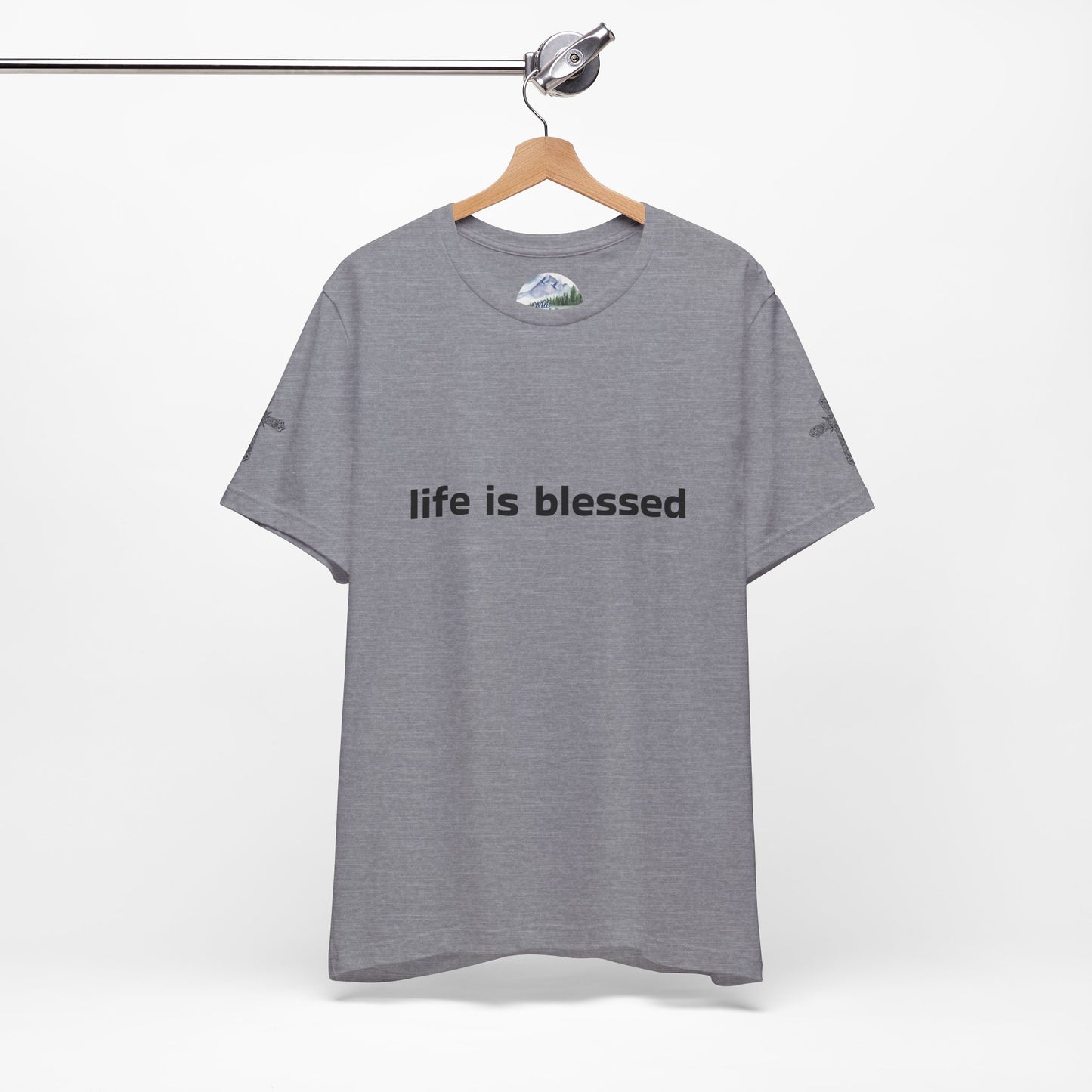 Life is Blessed Angel Wings Unisex T-Shirt