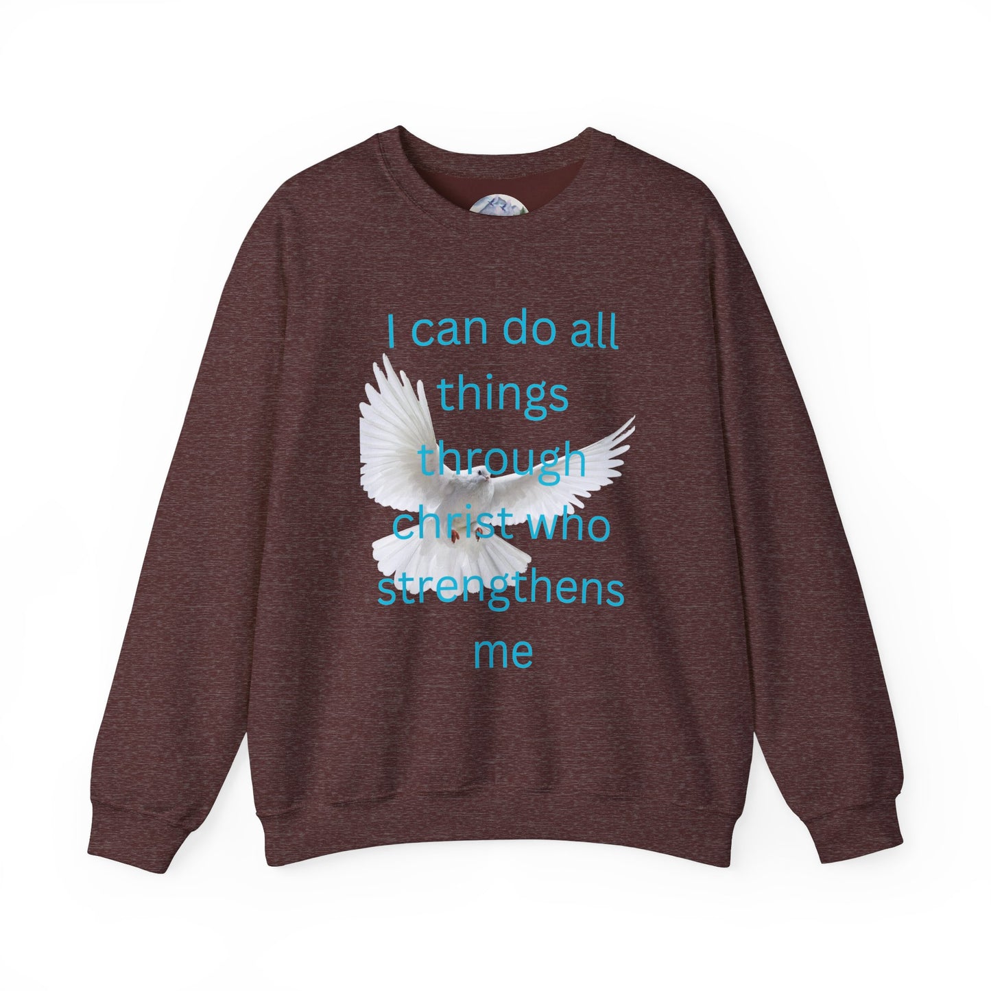 Christian Unisex Sweatshirt - White Dove Design