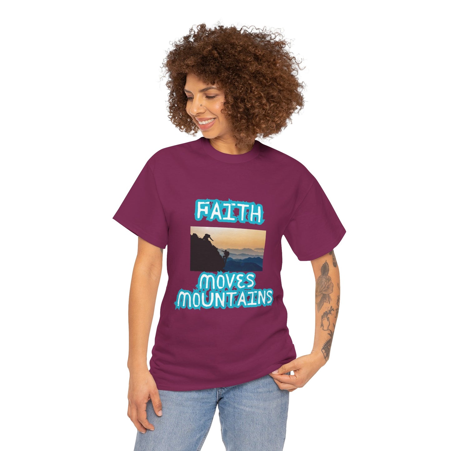 Faith Moves Mountains Tee