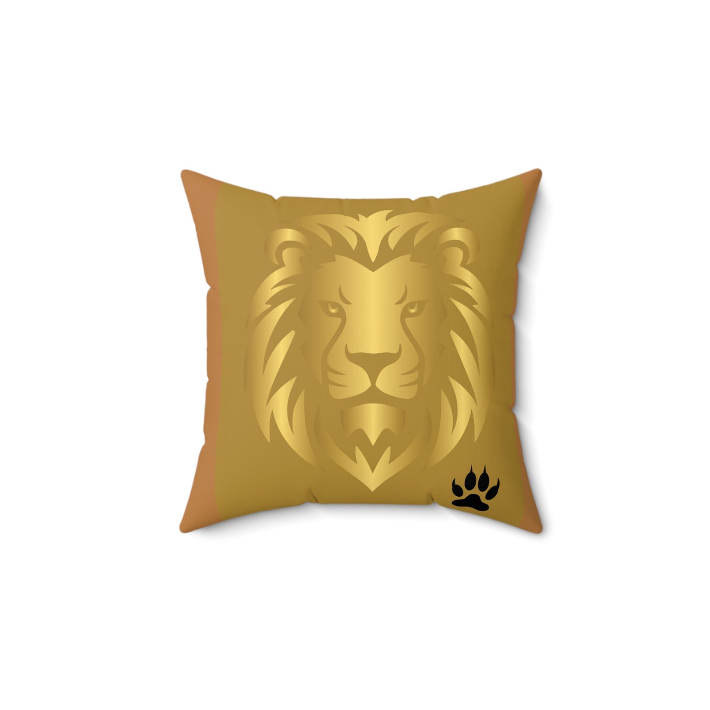 Majestic Lion Design Square Pillow - Bold Home Décor