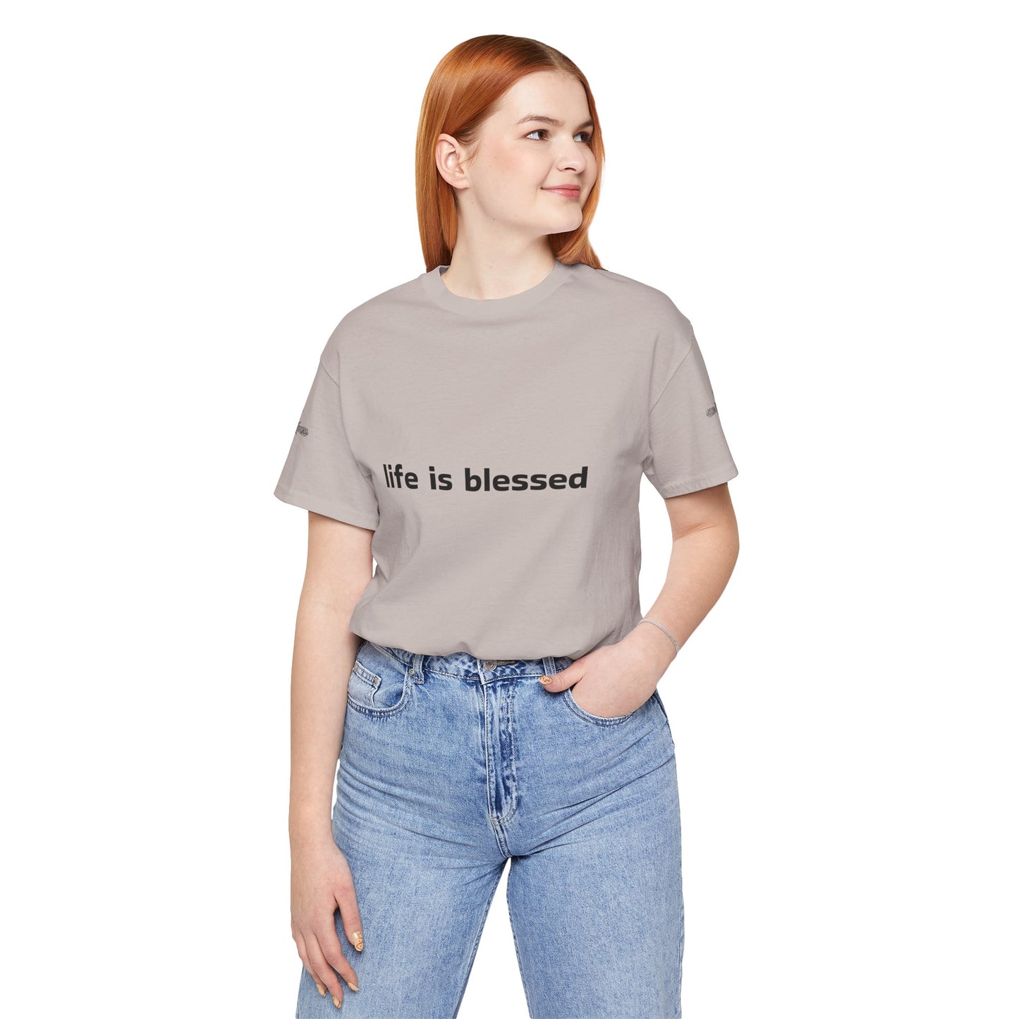 Life is Blessed Angel Wings Unisex T-Shirt