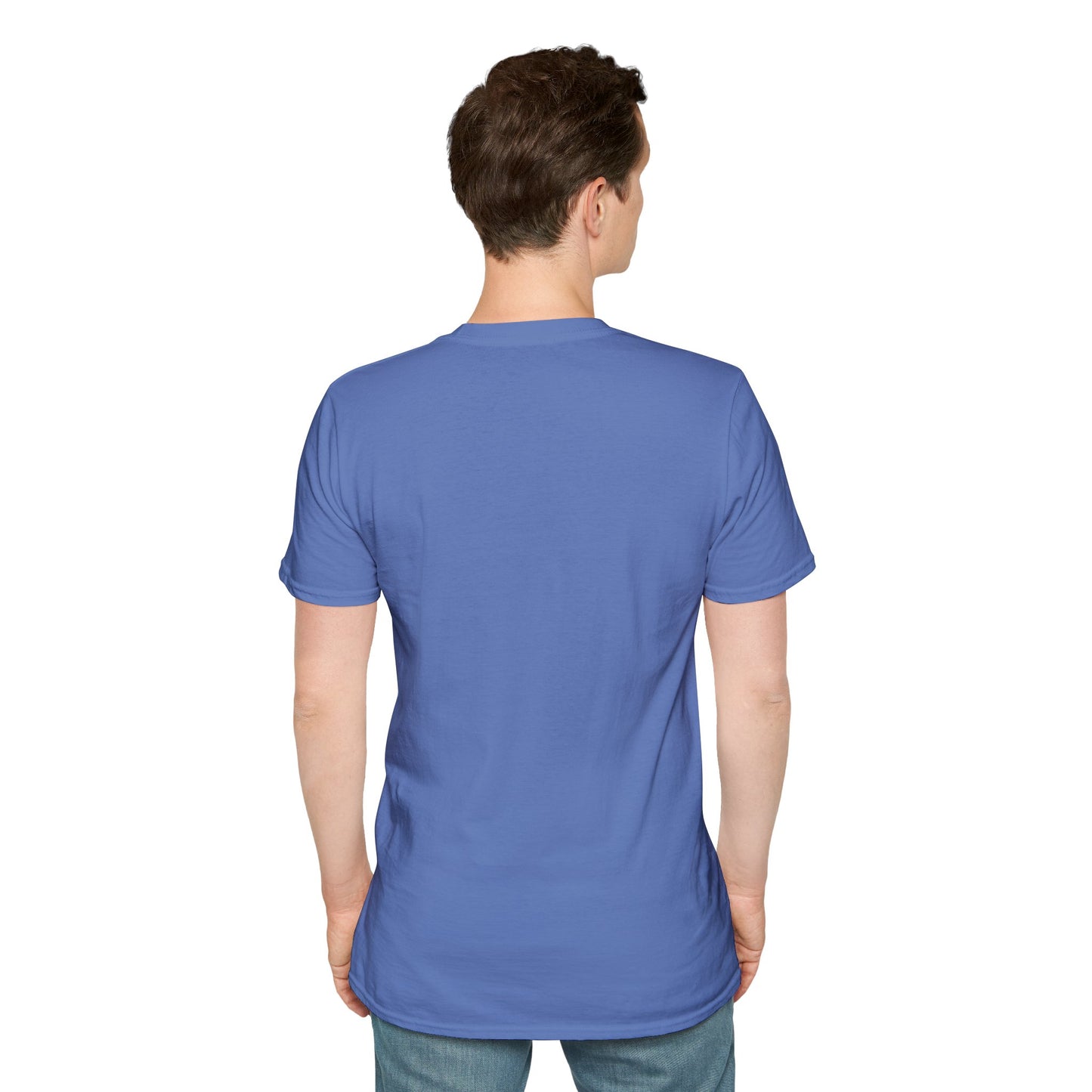 Floral Pattern Unisex Softstyle T-Shirt - Vibrant Spring Design
