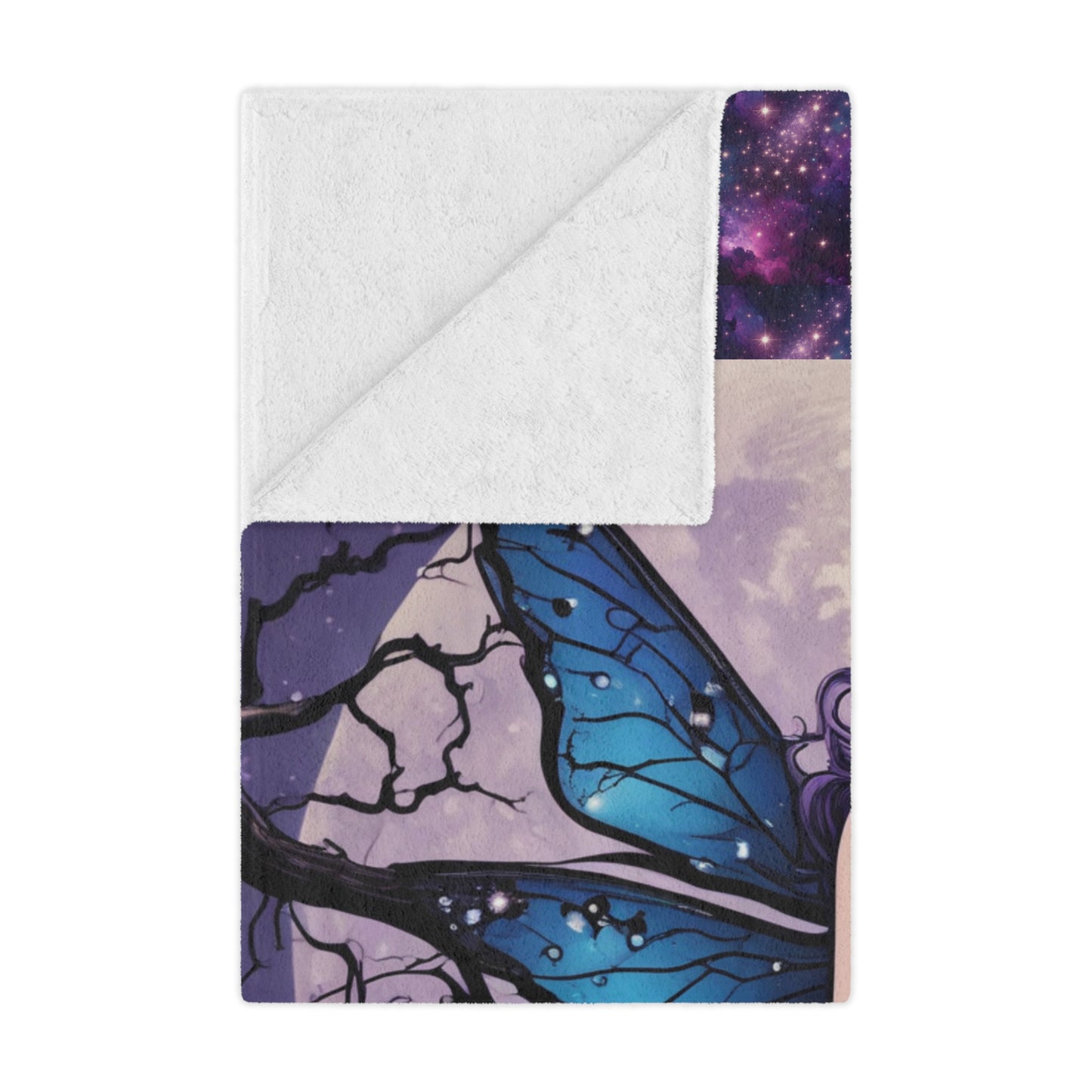 Microfiber Blanket - Fairy Night Scene