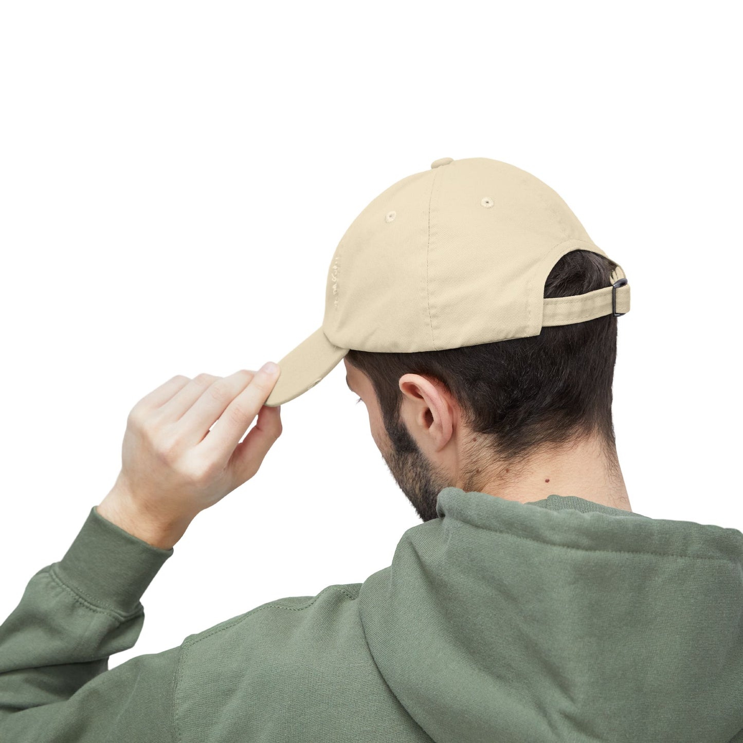 Unisex Distressed Cross Cap - Faith-Inspired Fashion Accessory