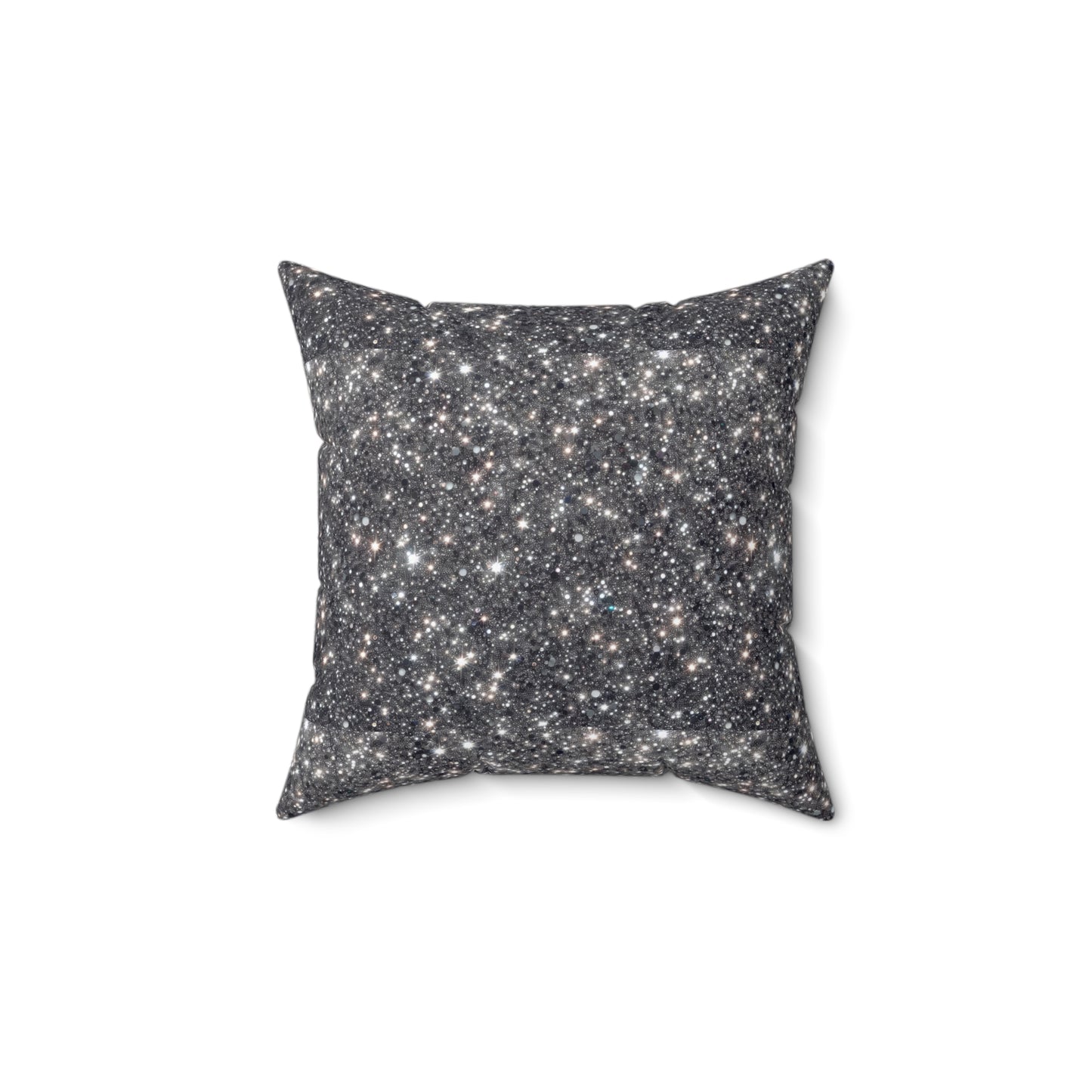 Cosmic Starry Night Square Pillow | Decorative Home Accent