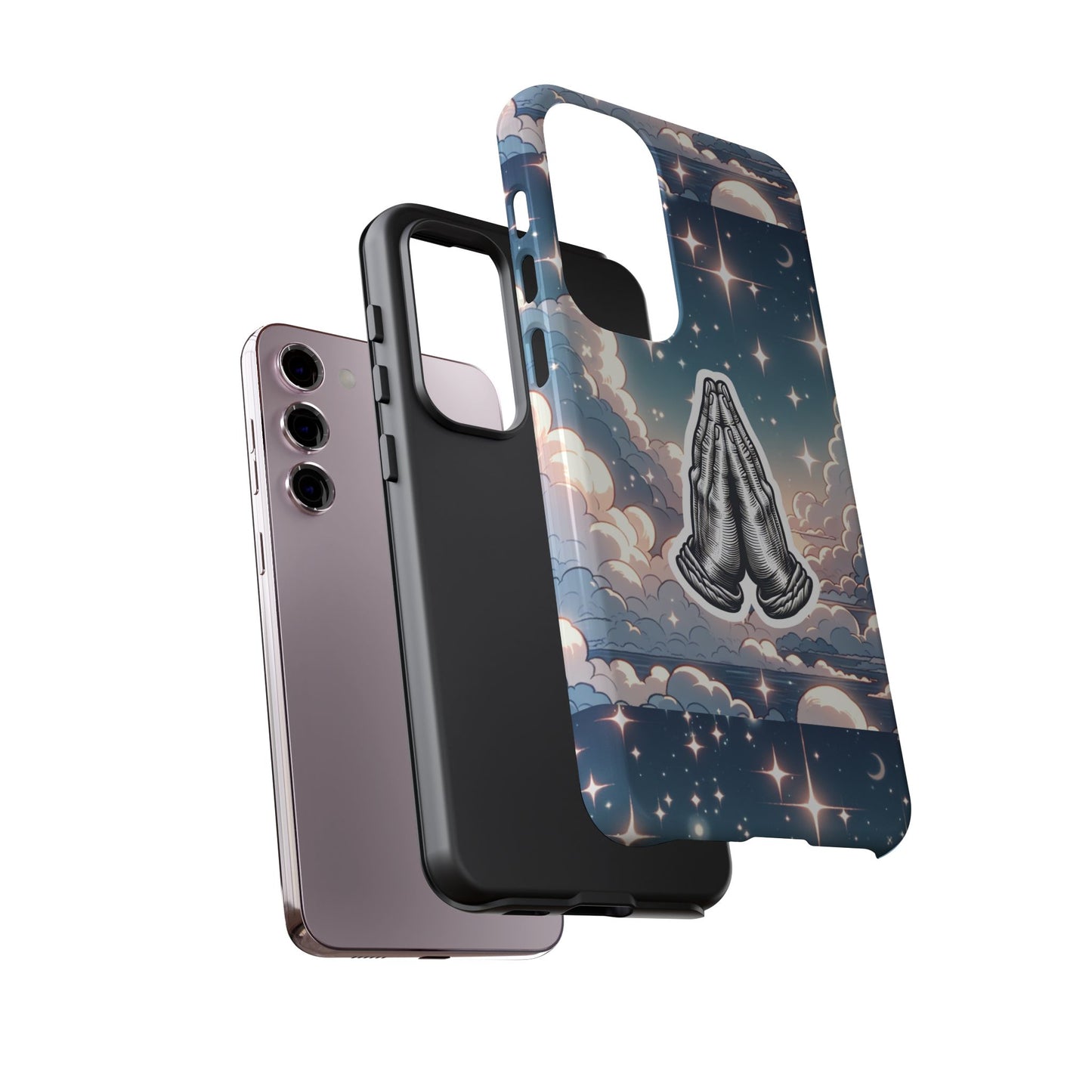 Tough Cases Praying Hands iPhone Case
