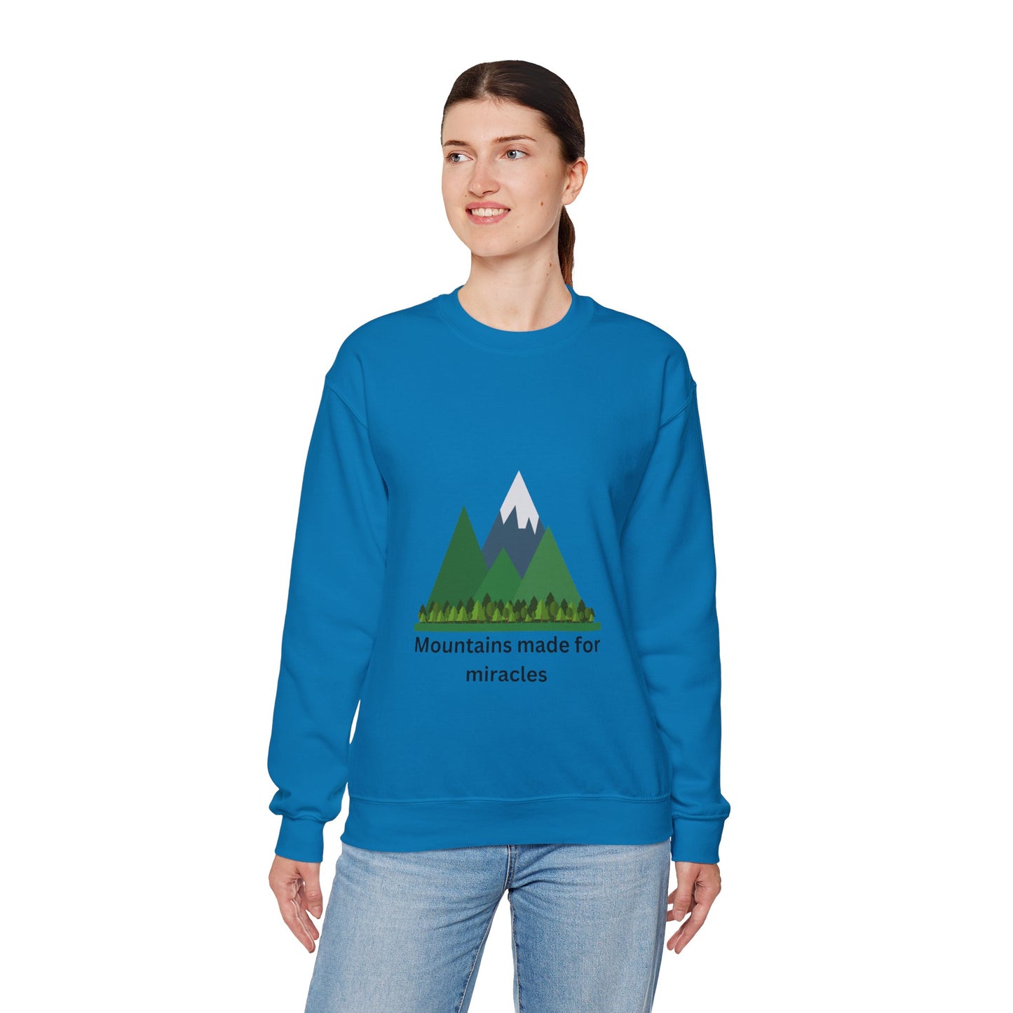 Mountains Made for Miracles Unisex Sweatshirt