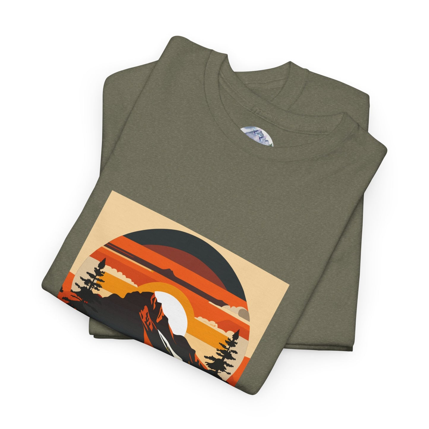 Mountain Sunset Unisex Tee - God's Creation Our Adventure