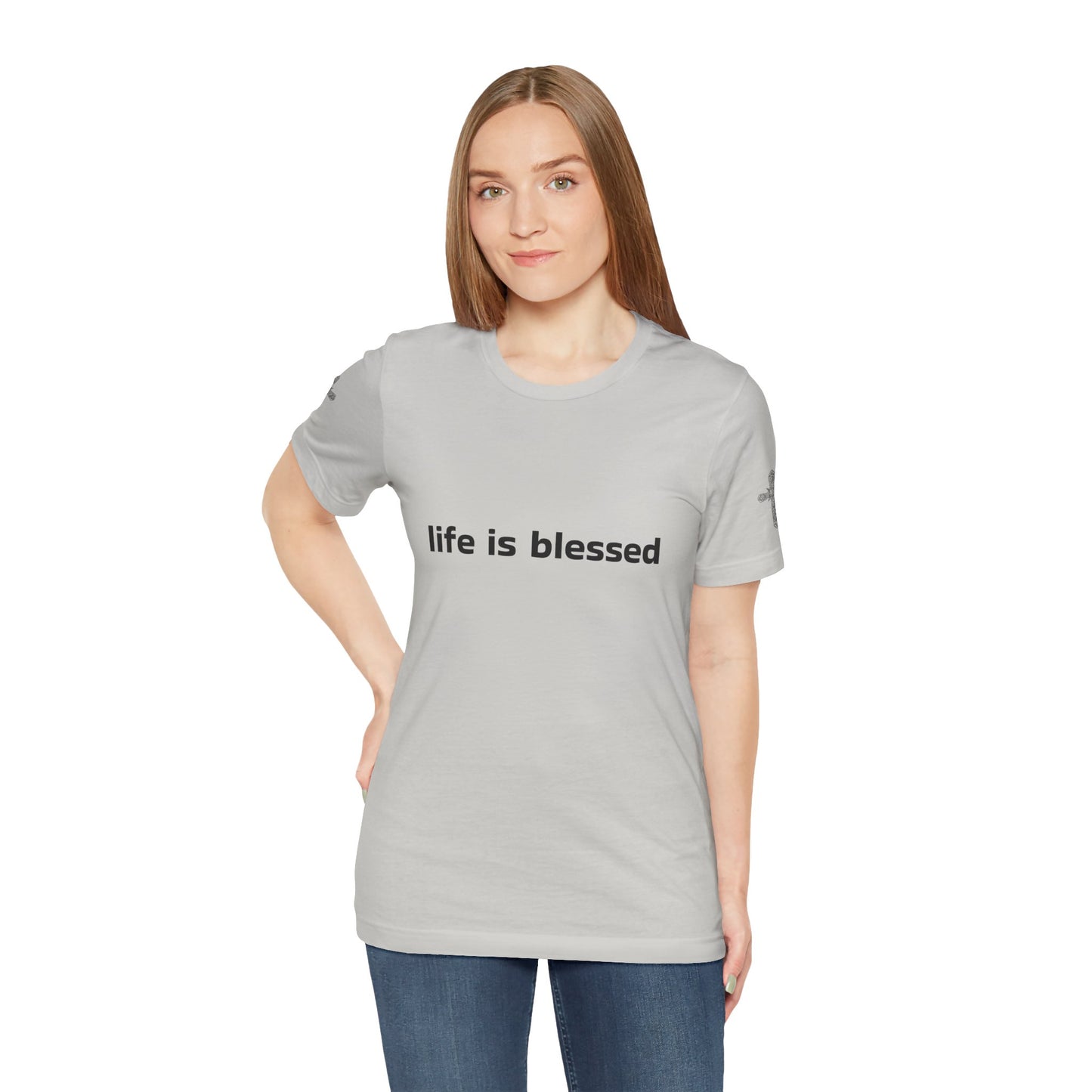 Life is Blessed Angel Wings Unisex T-Shirt