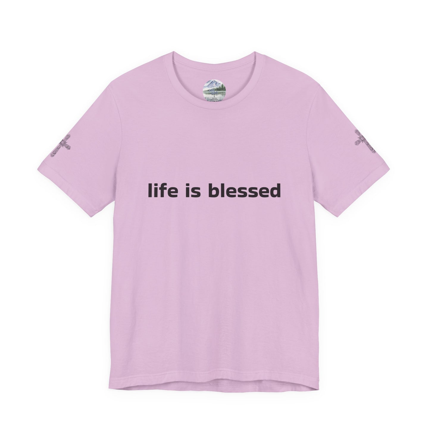 Life is Blessed Angel Wings Unisex T-Shirt