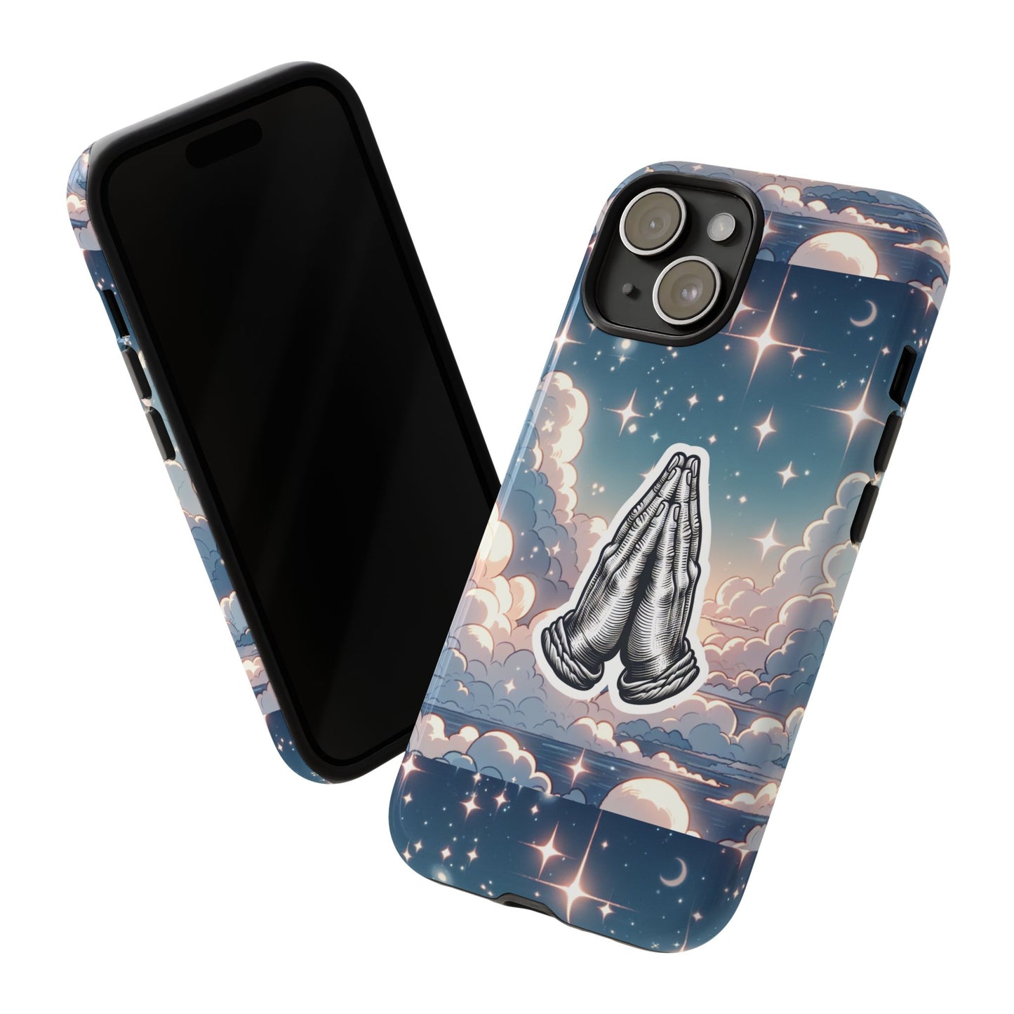 Tough Cases Praying Hands iPhone Case