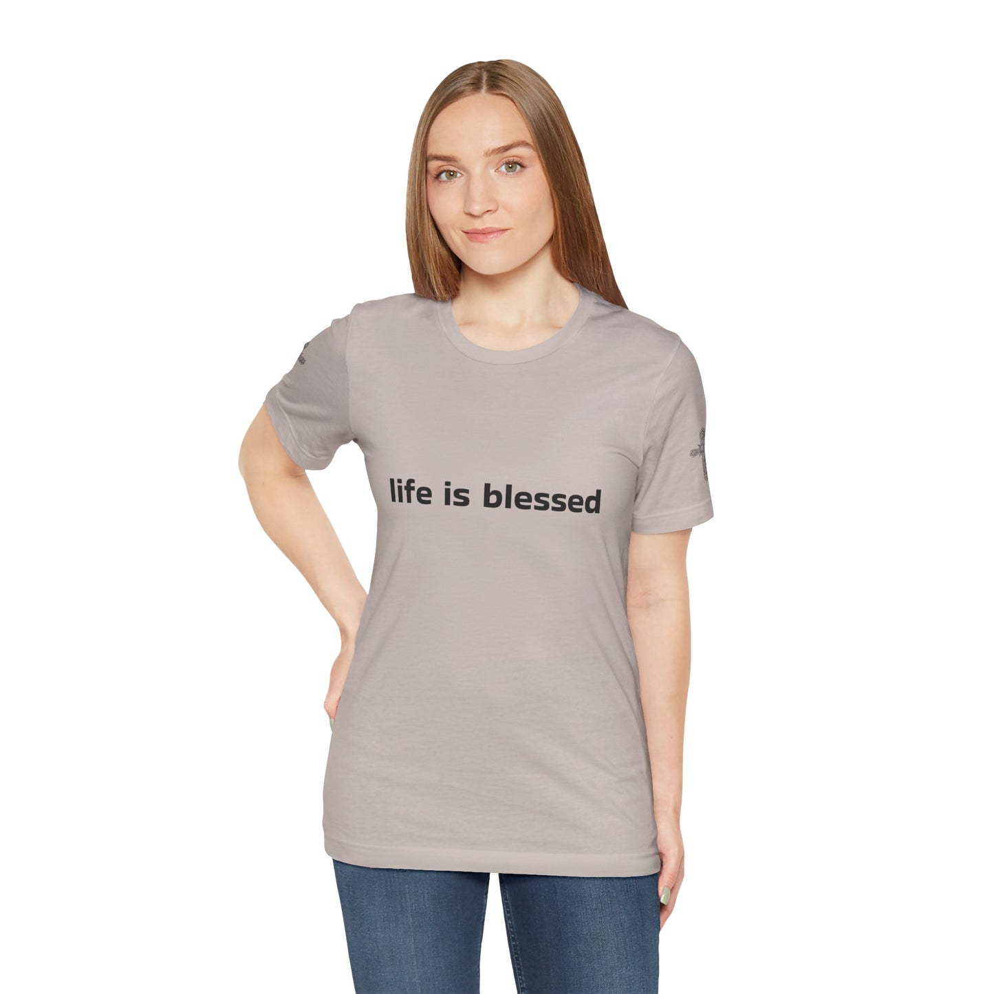Life is Blessed Angel Wings Unisex T-Shirt