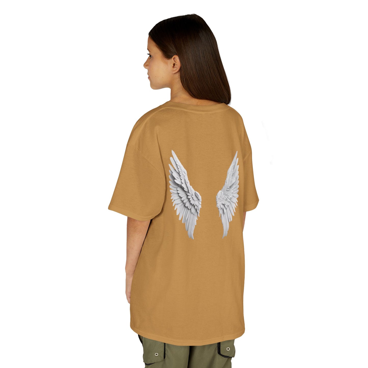 Blessed Kids Tee with Angel Wings